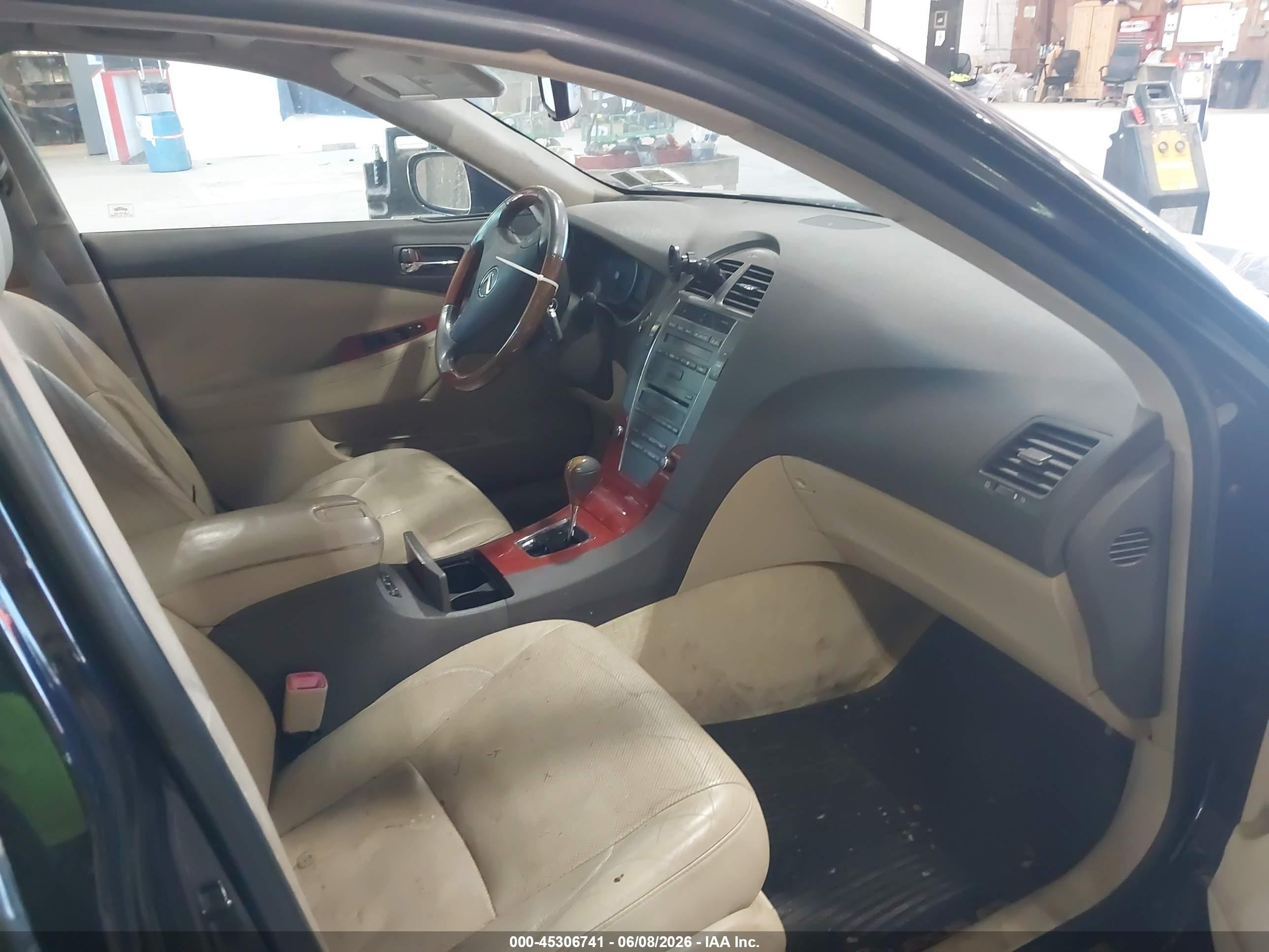 2008 Lexus Es 350   Blue vin: JTHBJ46GX82172214