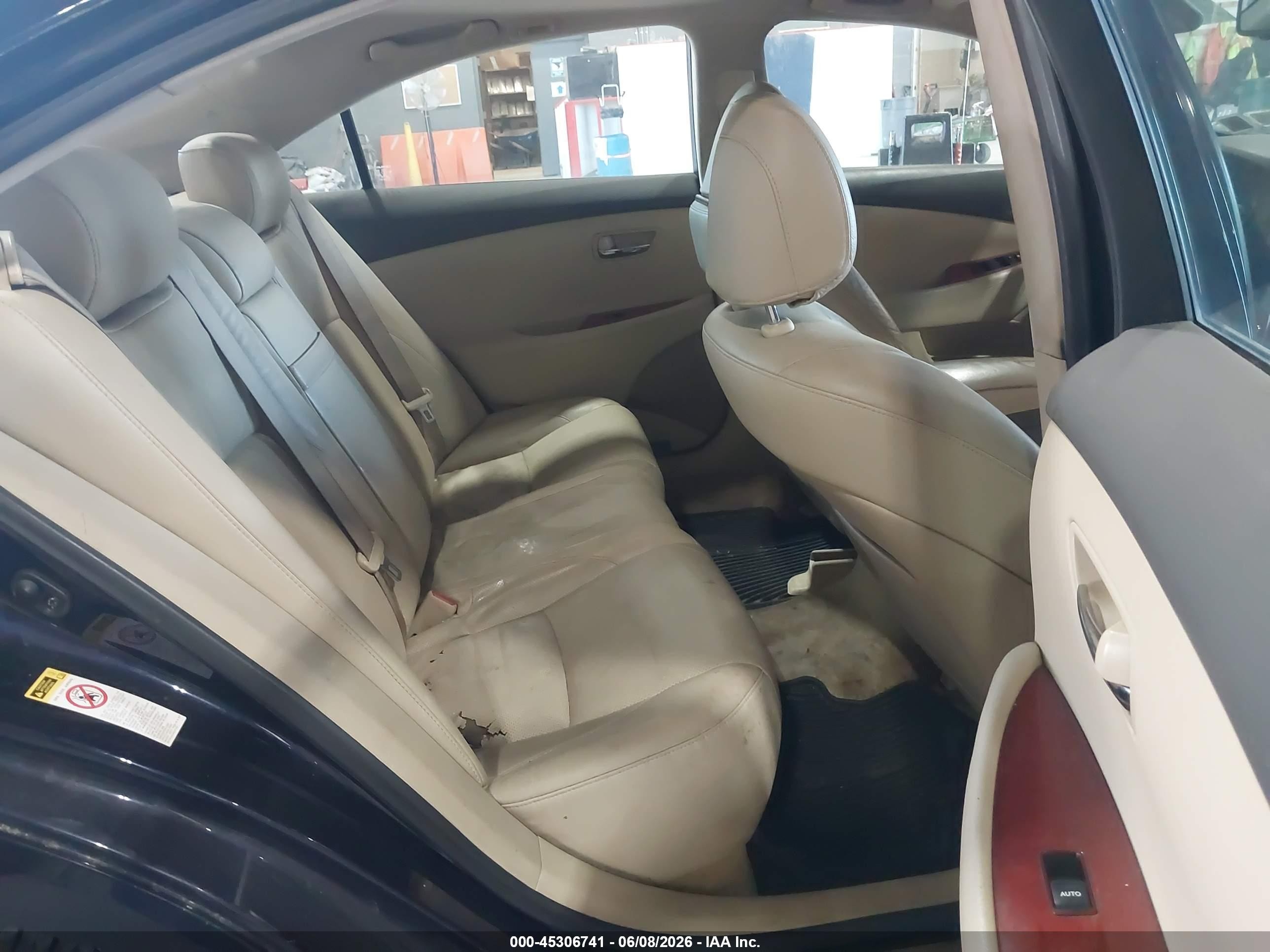 2008 Lexus Es 350   Blue vin: JTHBJ46GX82172214