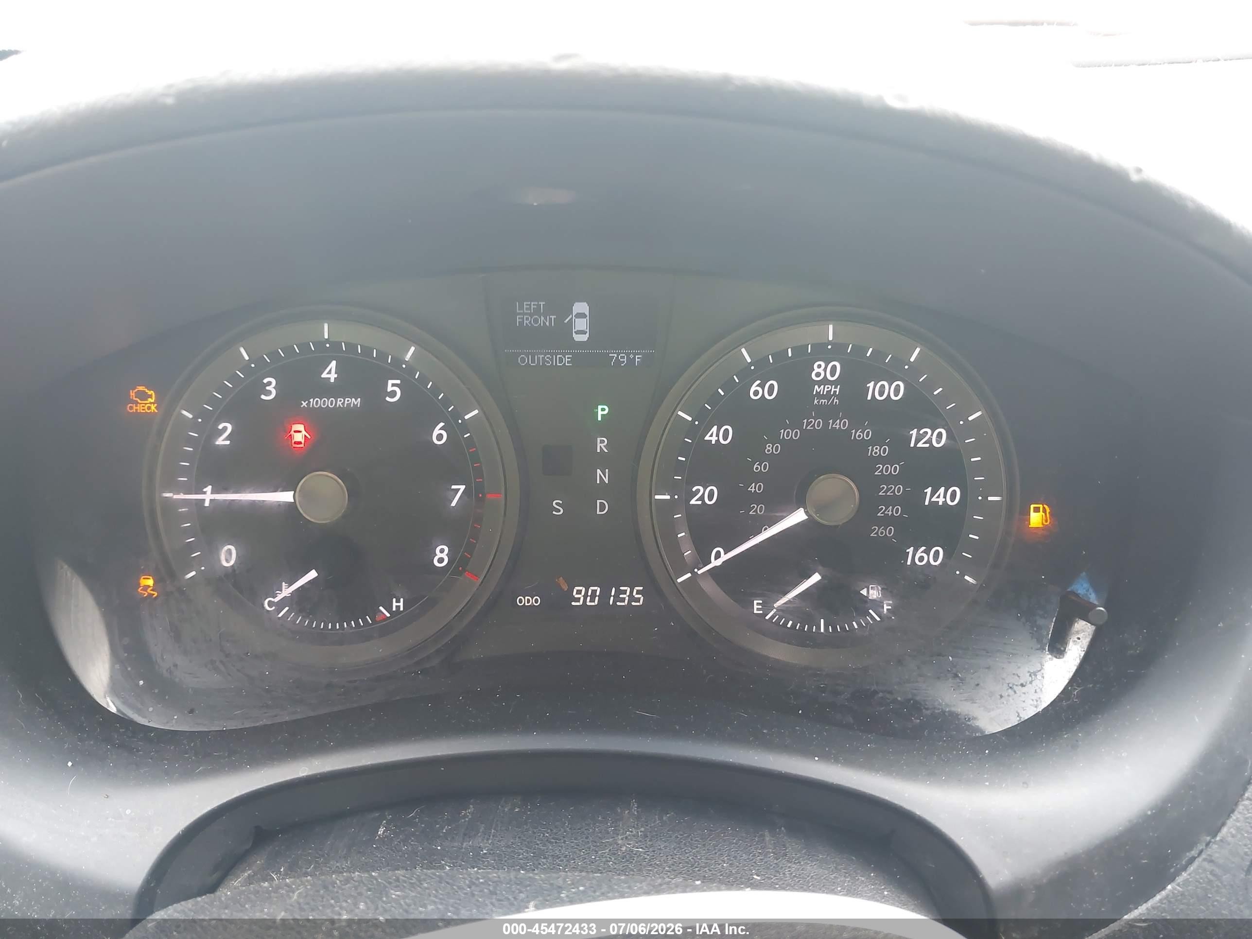 2008 Lexus Es 350   Silver vin: JTHBJ46GX82176750