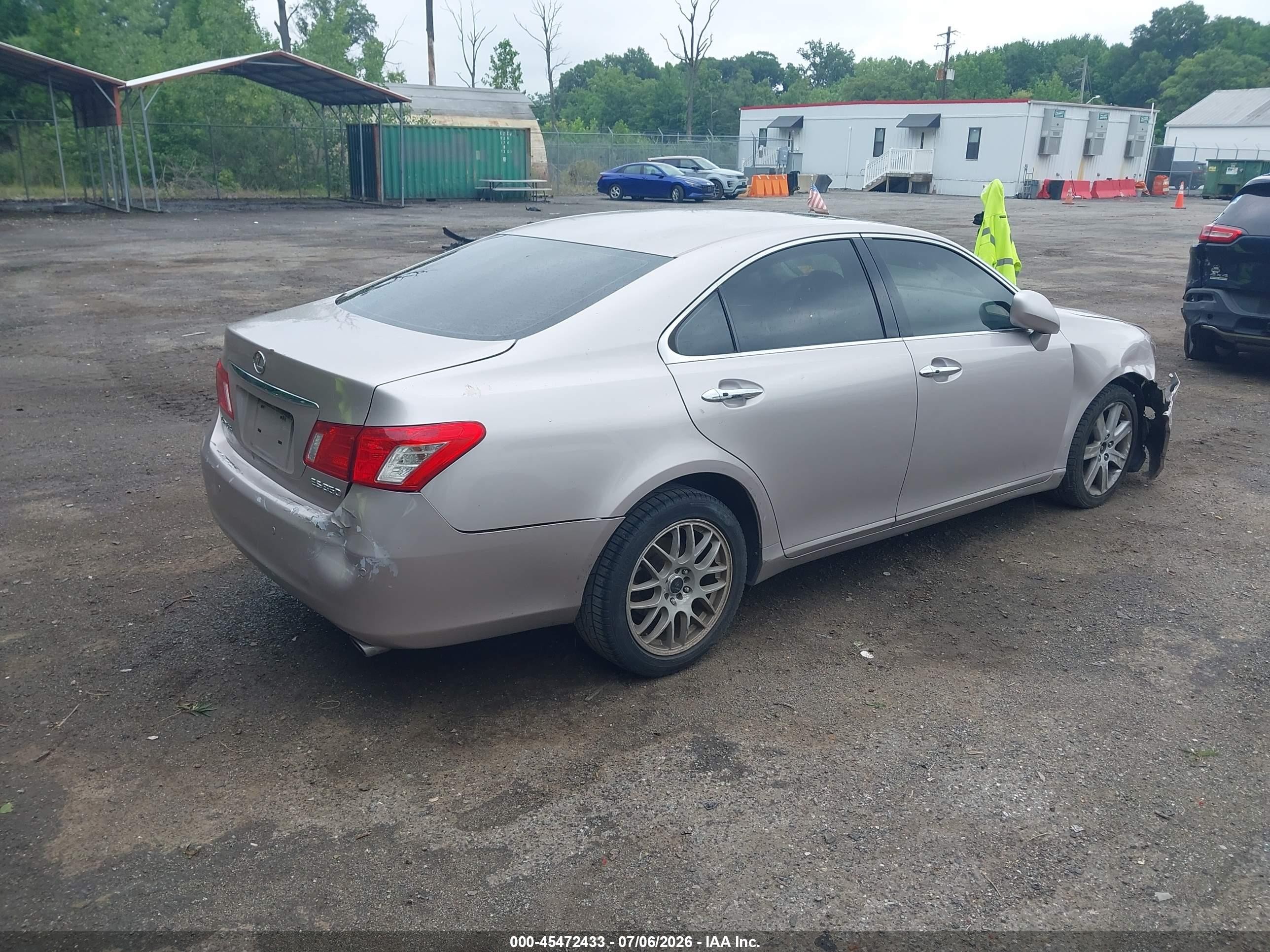 2008 Lexus Es 350   Silver vin: JTHBJ46GX82176750
