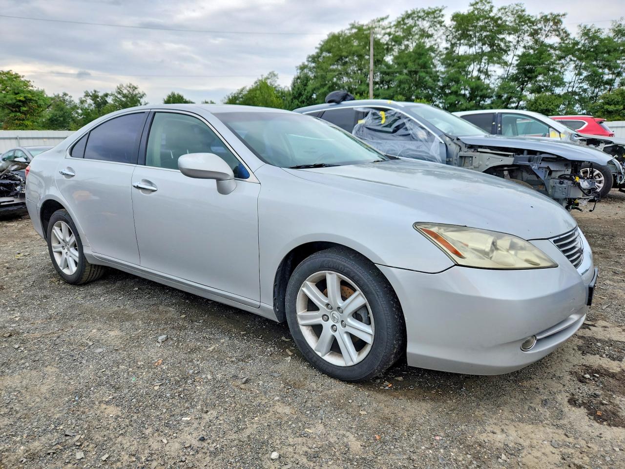 2008 Lexus Es 350 Silver vin: JTHBJ46GX82181706