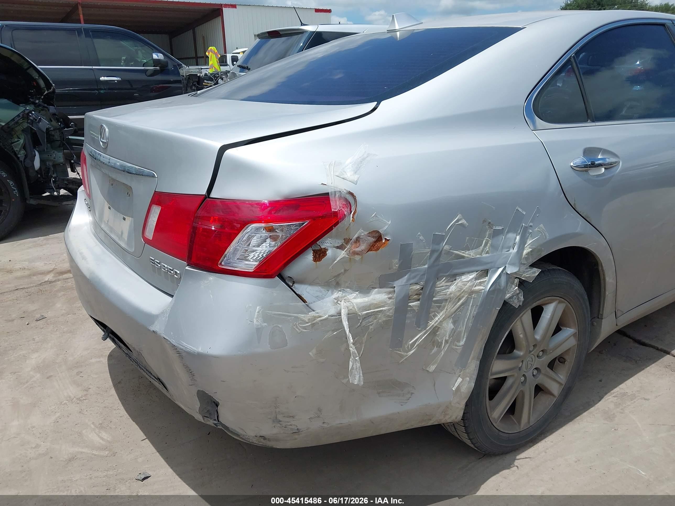 2008 Lexus Es 350 Silver vin: JTHBJ46GX82187845
