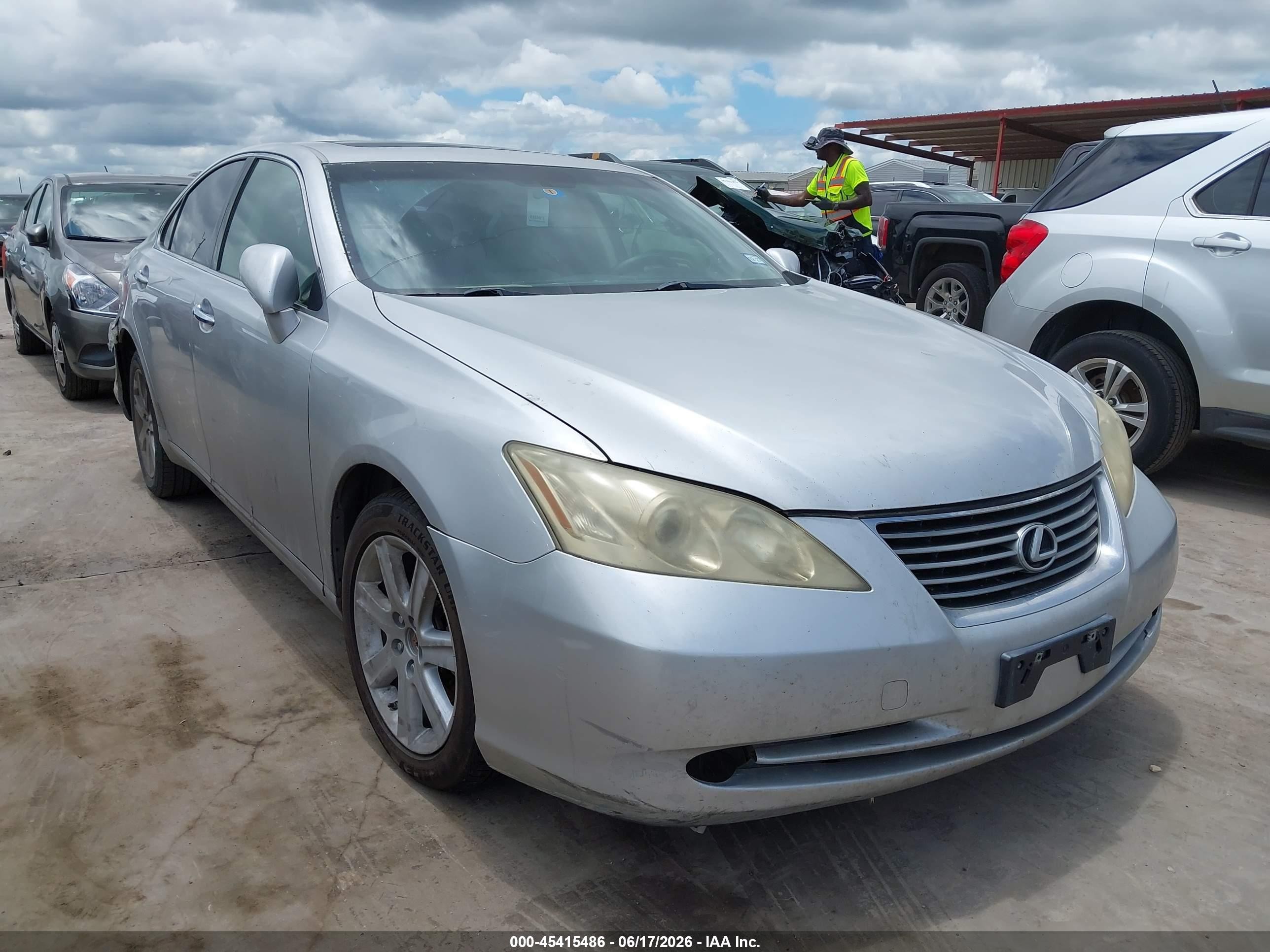 2008 Lexus Es 350 Silver vin: JTHBJ46GX82187845