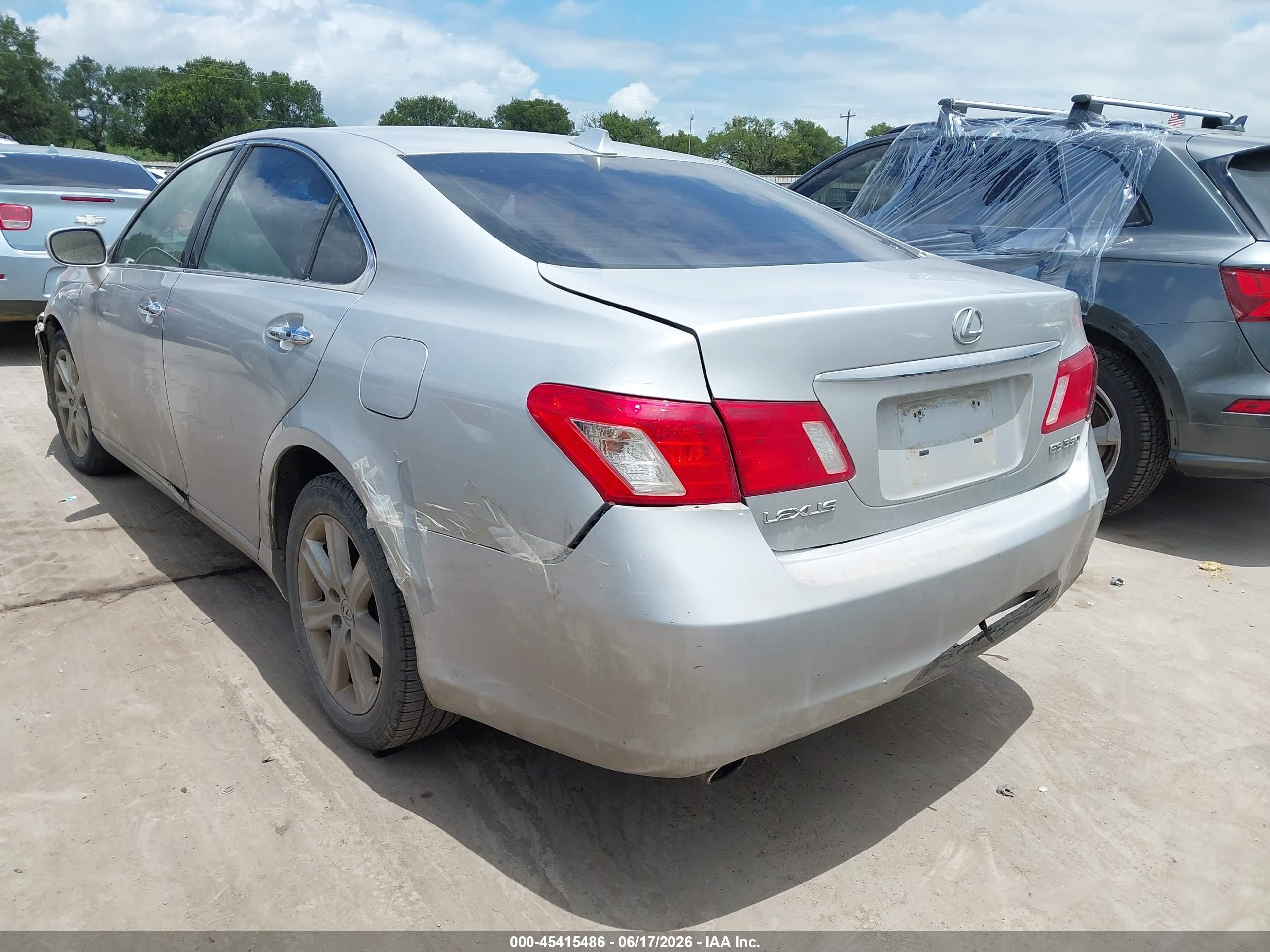 2008 Lexus Es 350 Silver vin: JTHBJ46GX82187845