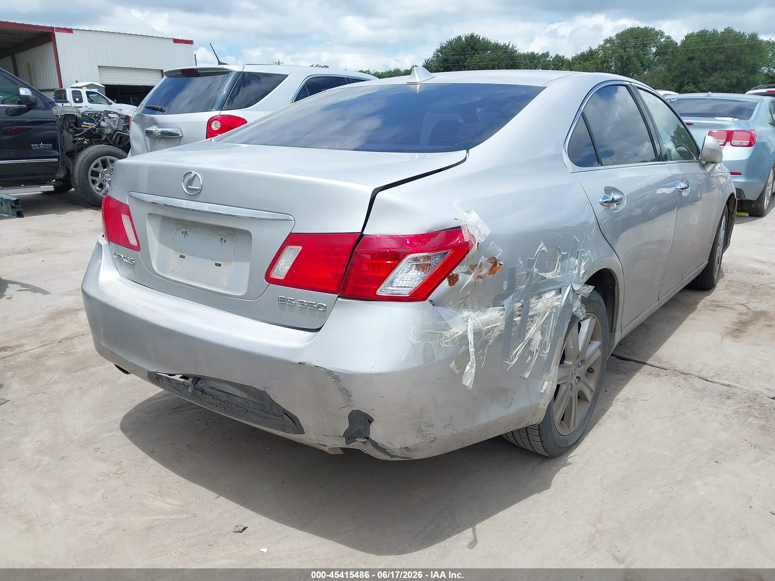 2008 Lexus Es 350 Silver vin: JTHBJ46GX82187845