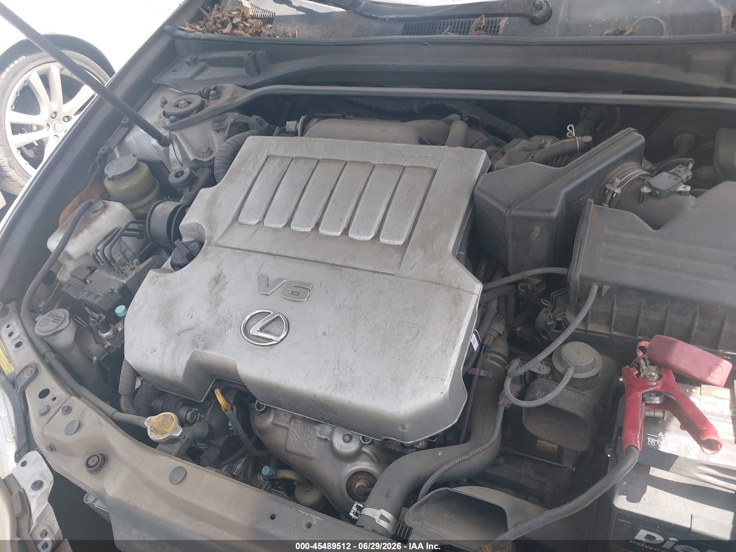 2008 Lexus Es 350   Silver vin: JTHBJ46GX82200318