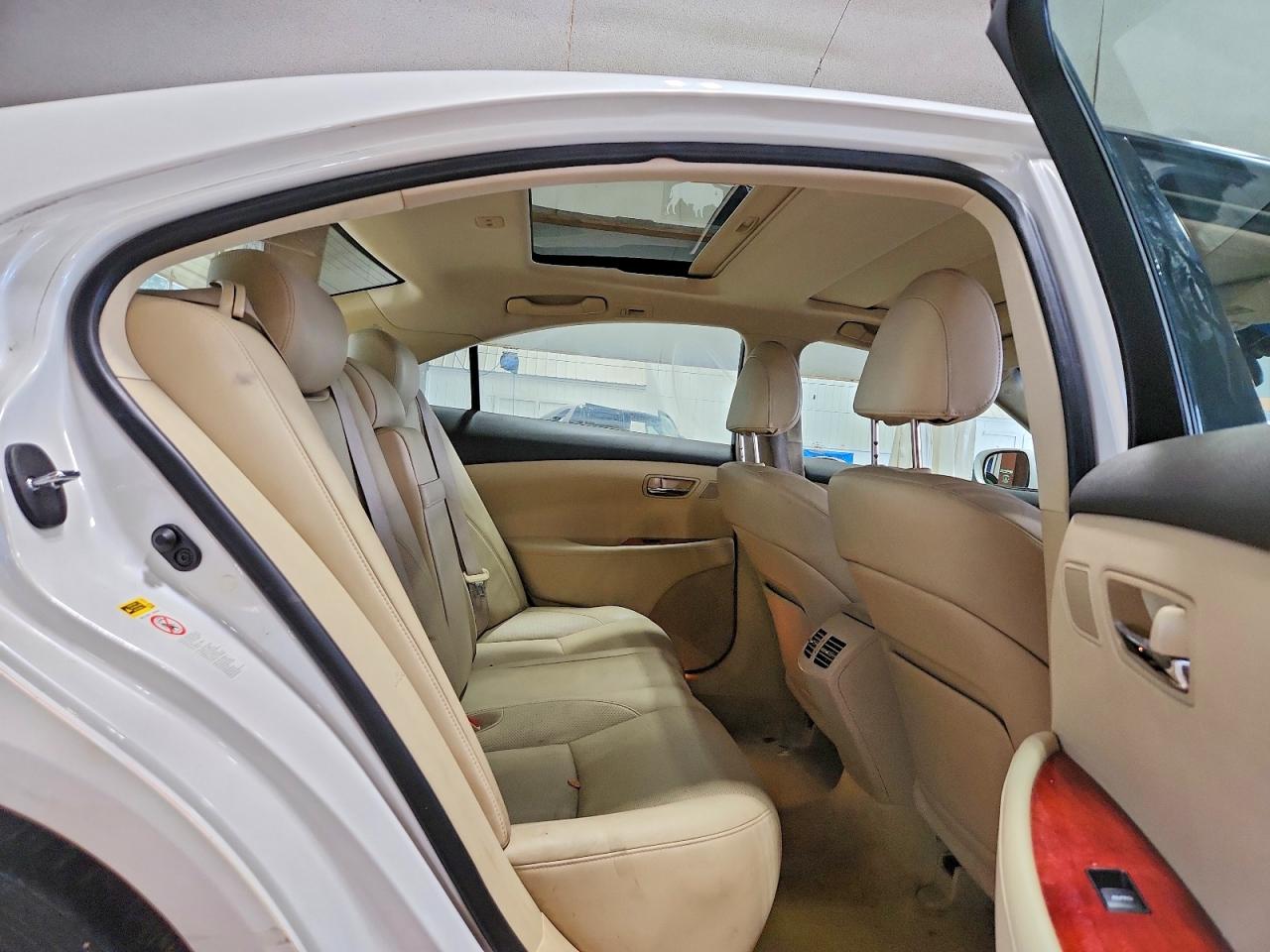 2008 Lexus Es 350 Белый vin: JTHBJ46GX82231651