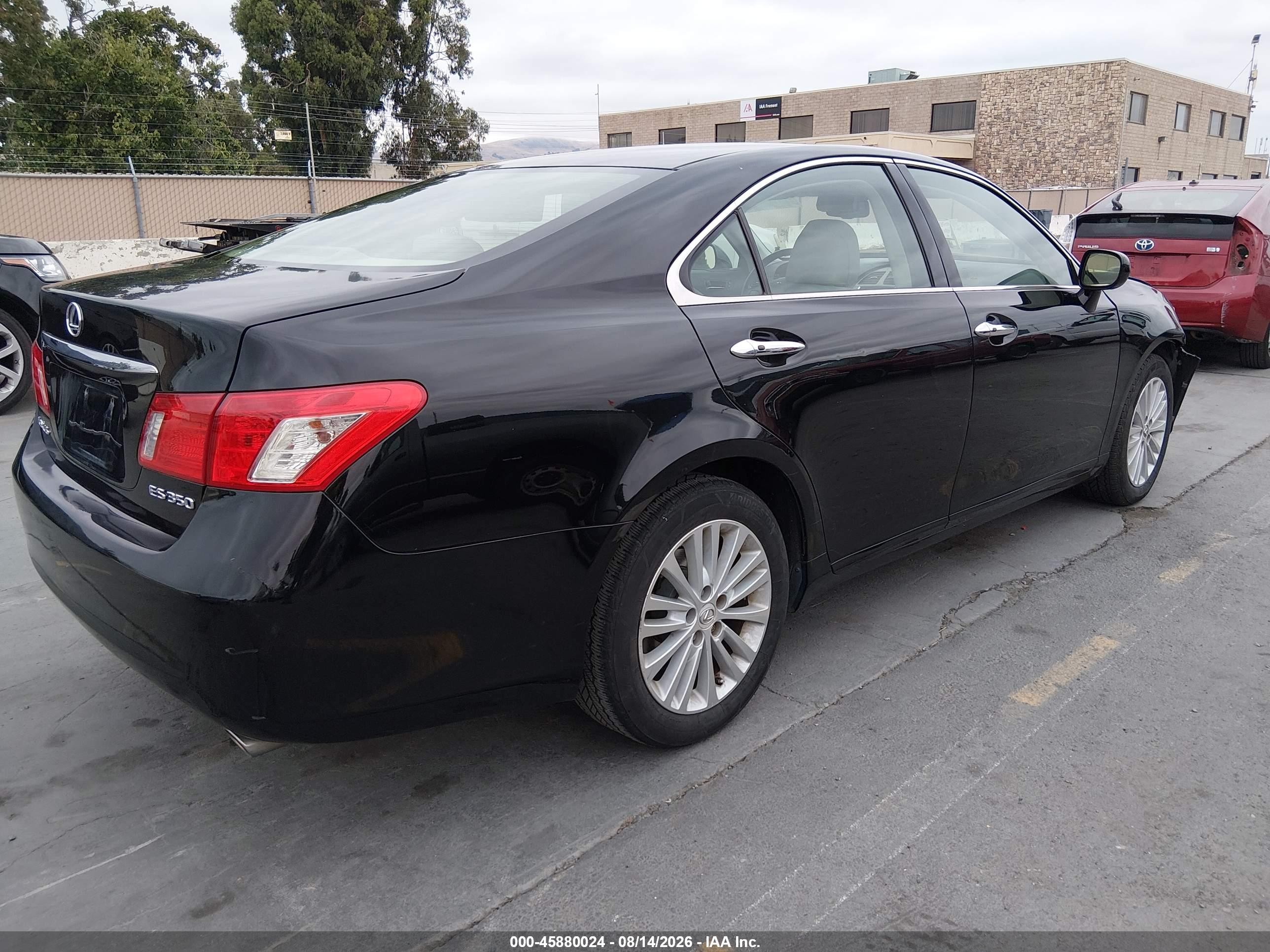2008 Lexus Es 350 Черный vin: JTHBJ46GX82244531
