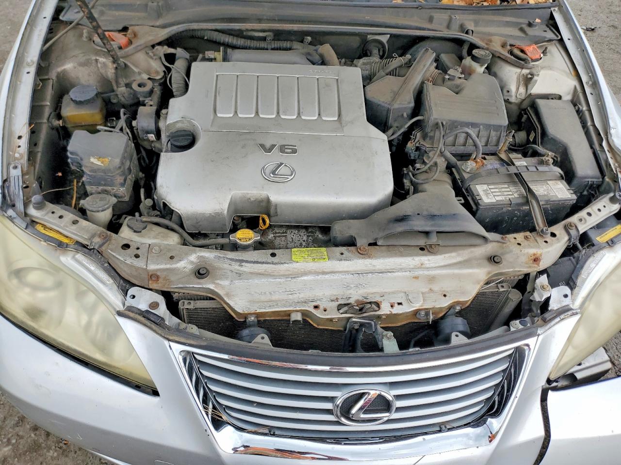 2008 Lexus Es 350 Silver vin: JTHBJ46GX82246117