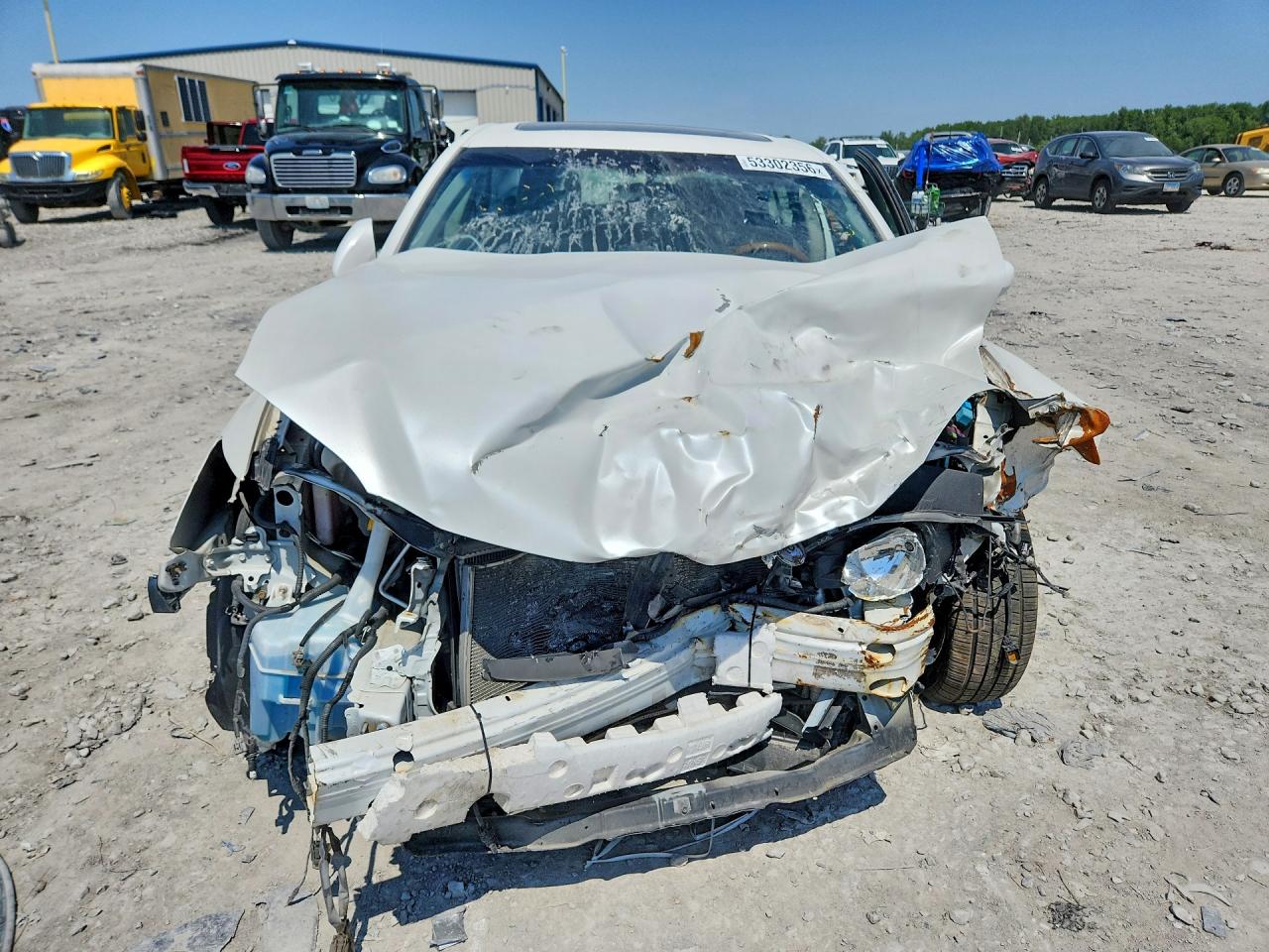 2008 Lexus Es 350 White vin: JTHBJ46GX82248692