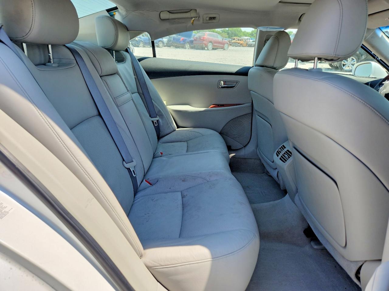 2008 Lexus Es 350 White vin: JTHBJ46GX82248692