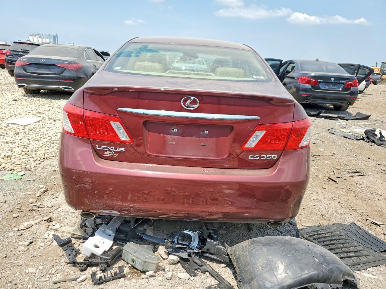 2008 Lexus Es 350 Maroon vin: JTHBJ46GX82252287