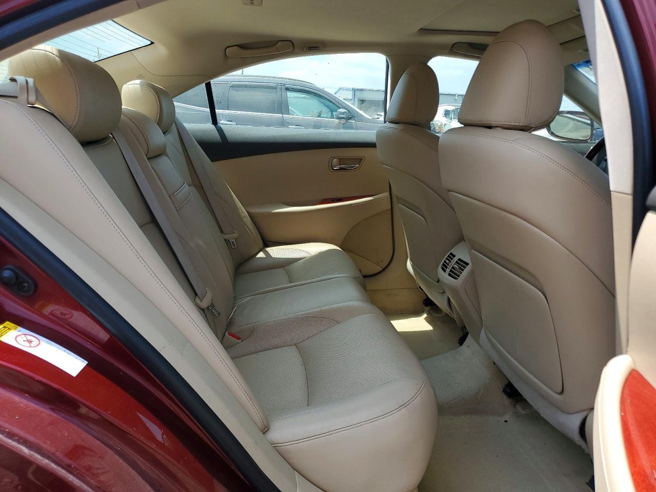 2008 Lexus Es 350 Maroon vin: JTHBJ46GX82252287