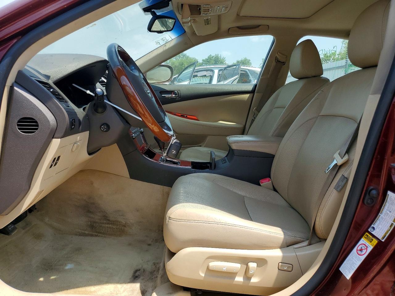 2008 Lexus Es 350 Maroon vin: JTHBJ46GX82252287