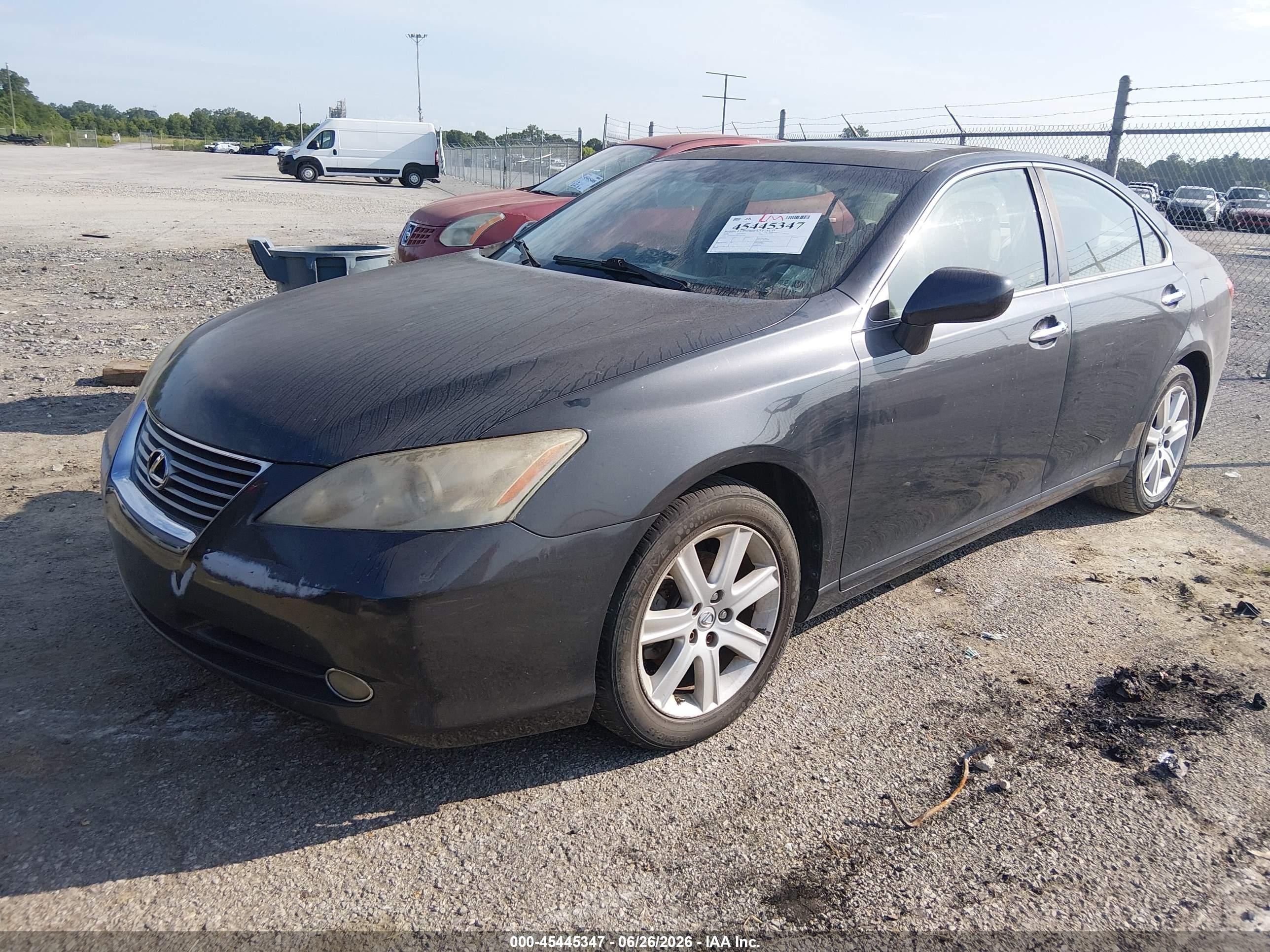 2008 Lexus Es 350   Gray vin: JTHBJ46GX82263189