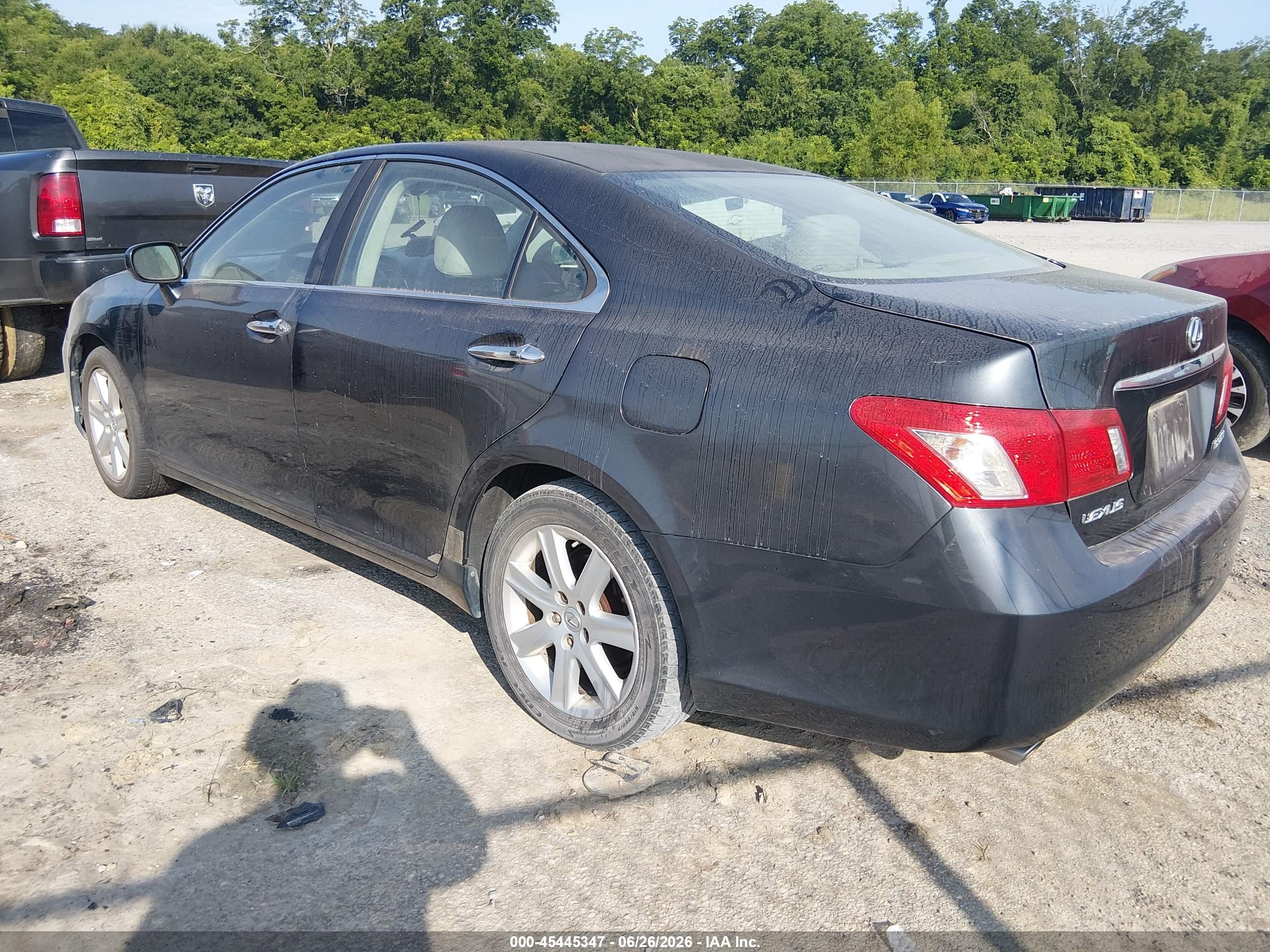 2008 Lexus Es 350   Gray vin: JTHBJ46GX82263189