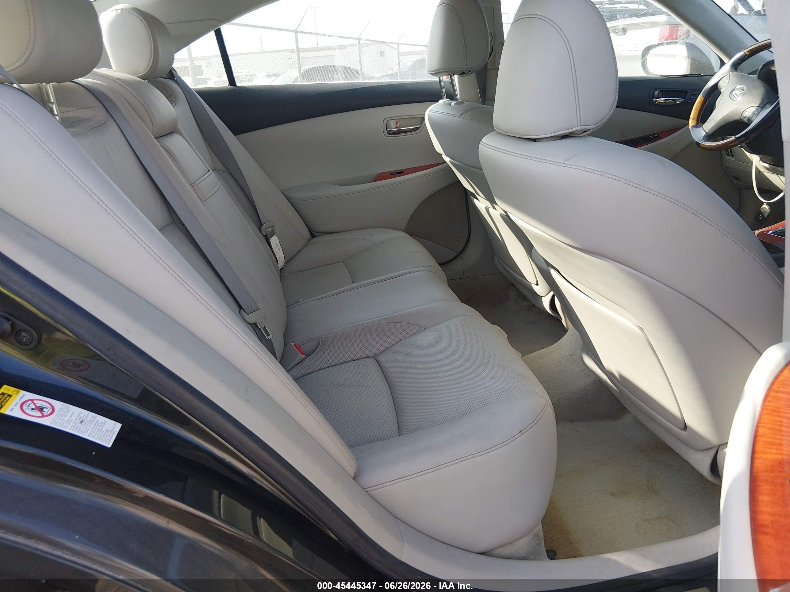 2008 Lexus Es 350   Gray vin: JTHBJ46GX82263189