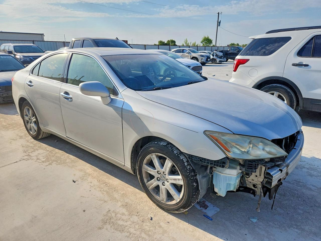 2008 Lexus Es 350 Silver vin: JTHBJ46GX82266299