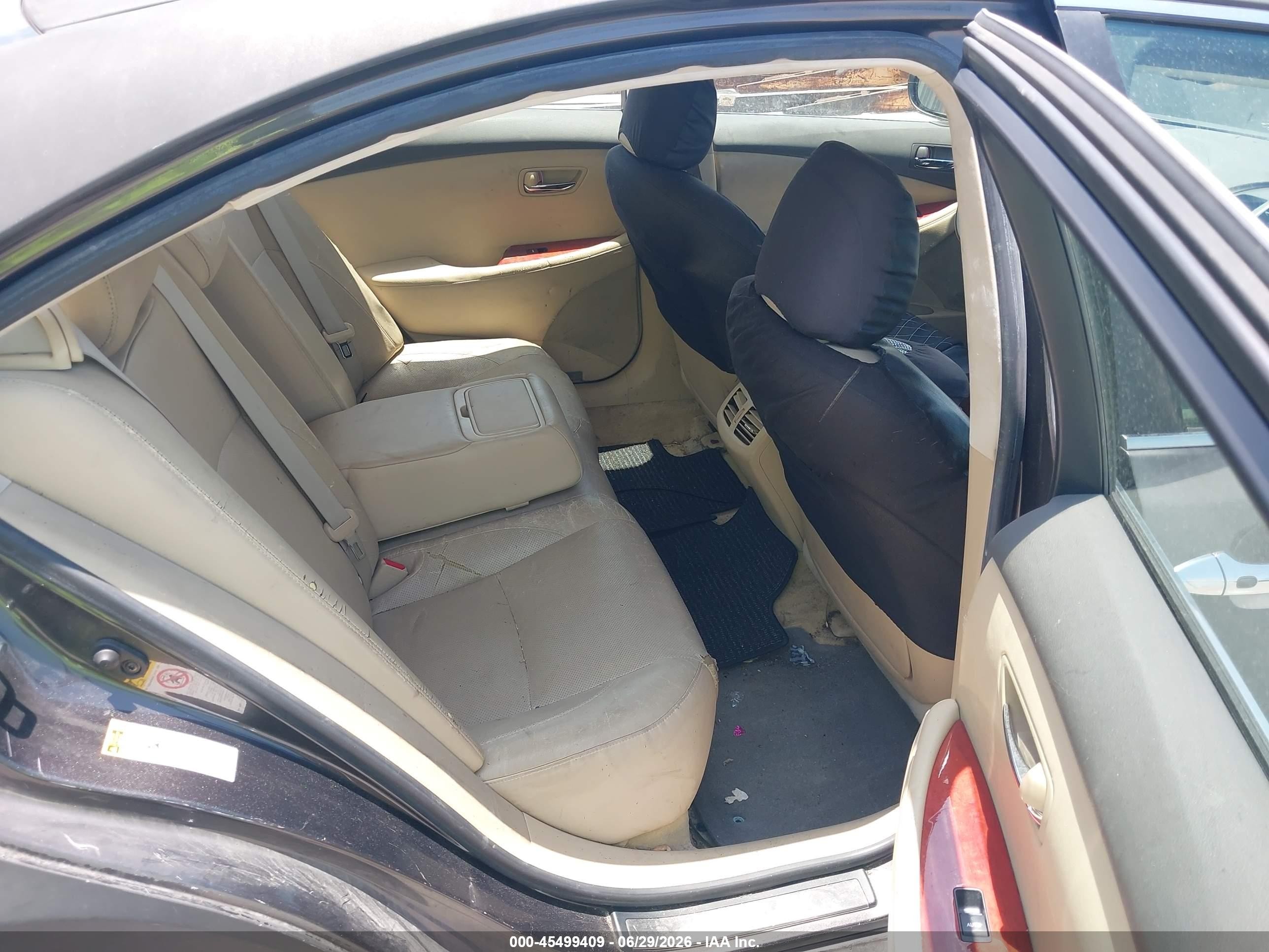 2008 Lexus Es 350   Gray vin: JTHBJ46GX82271891