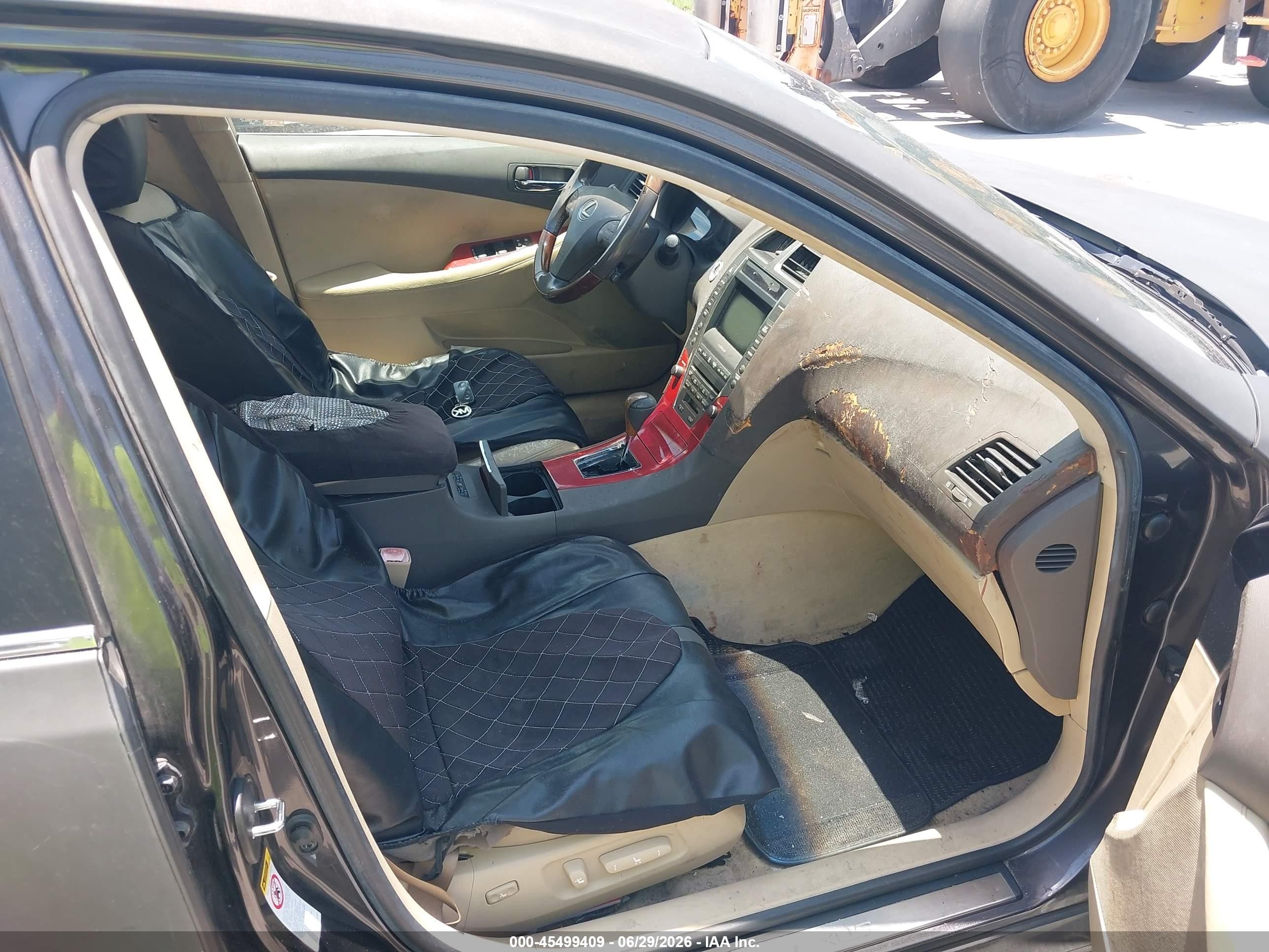 2008 Lexus Es 350   Gray vin: JTHBJ46GX82271891