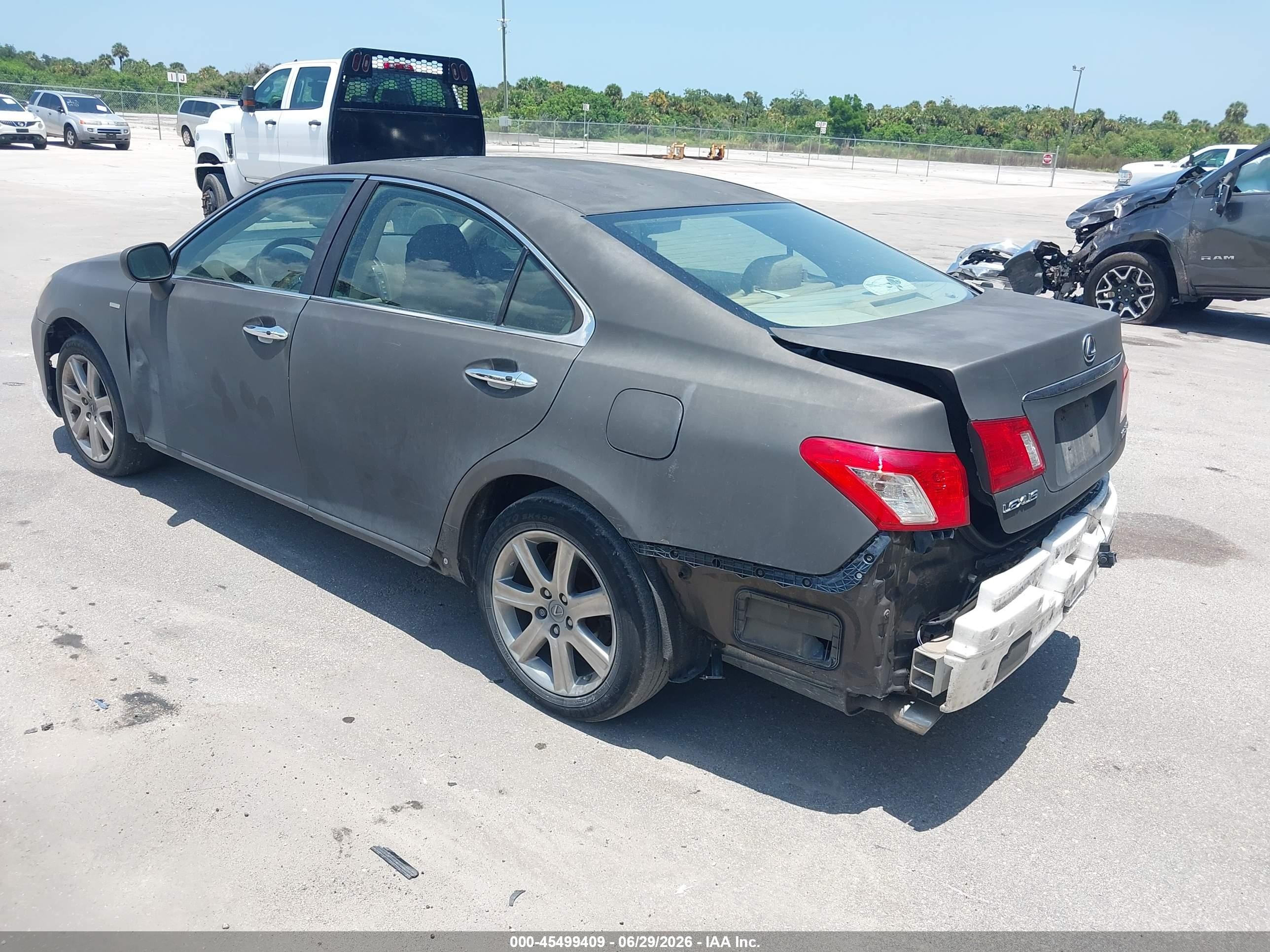 2008 Lexus Es 350   Gray vin: JTHBJ46GX82271891