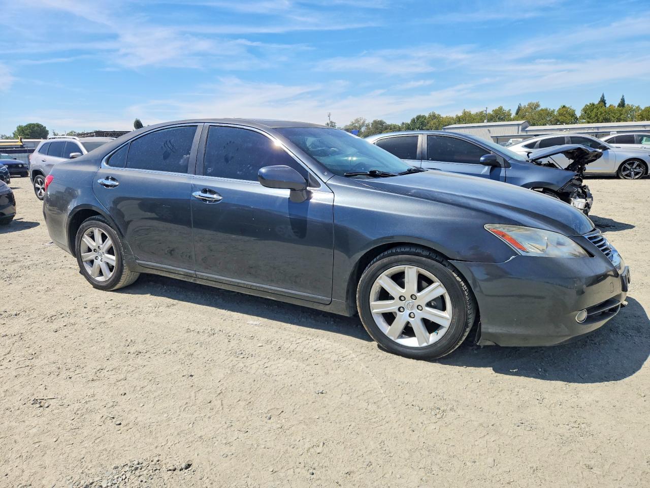 2009 Lexus Es 350 Black vin: JTHBJ46GX92284657