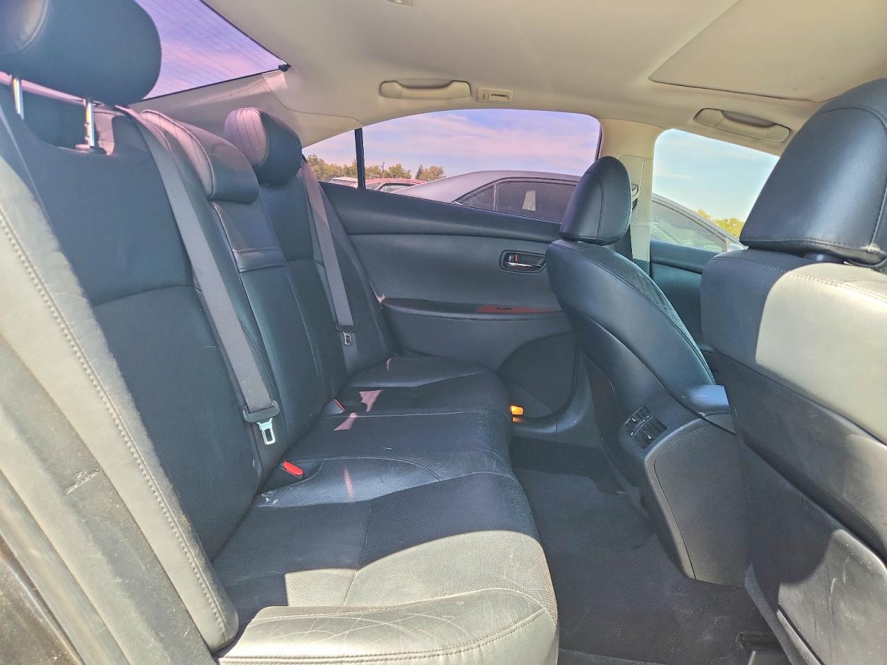 2009 Lexus Es 350 Black vin: JTHBJ46GX92284657