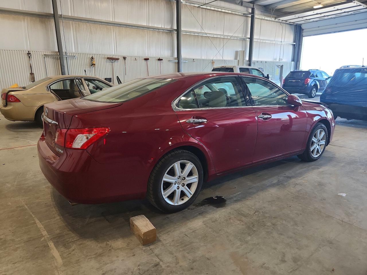 2009 Lexus Es 350 Бордовый vin: JTHBJ46GX92302283