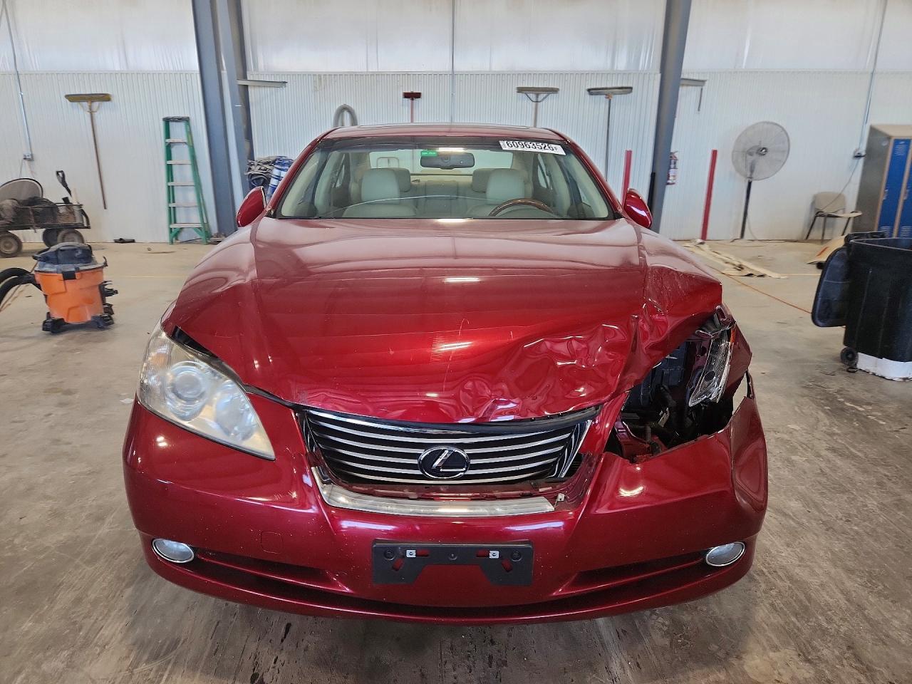 2009 Lexus Es 350 Бордовый vin: JTHBJ46GX92302283