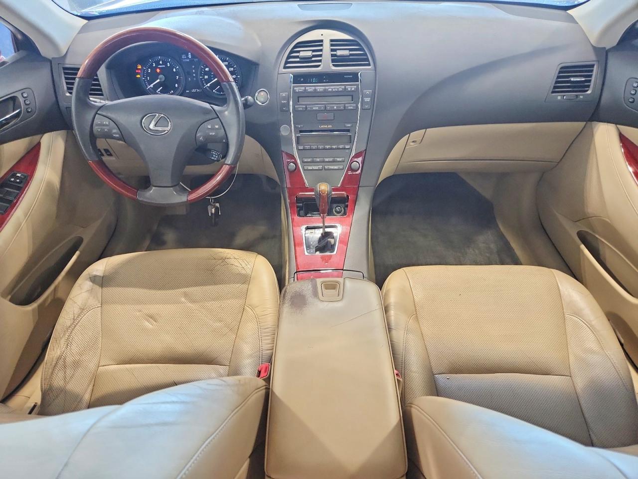 2009 Lexus Es 350 Бордовый vin: JTHBJ46GX92302283