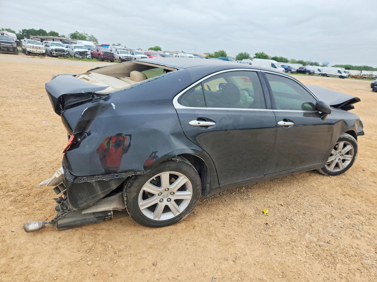 2009 Lexus Es 350 Black vin: JTHBJ46GX92309296