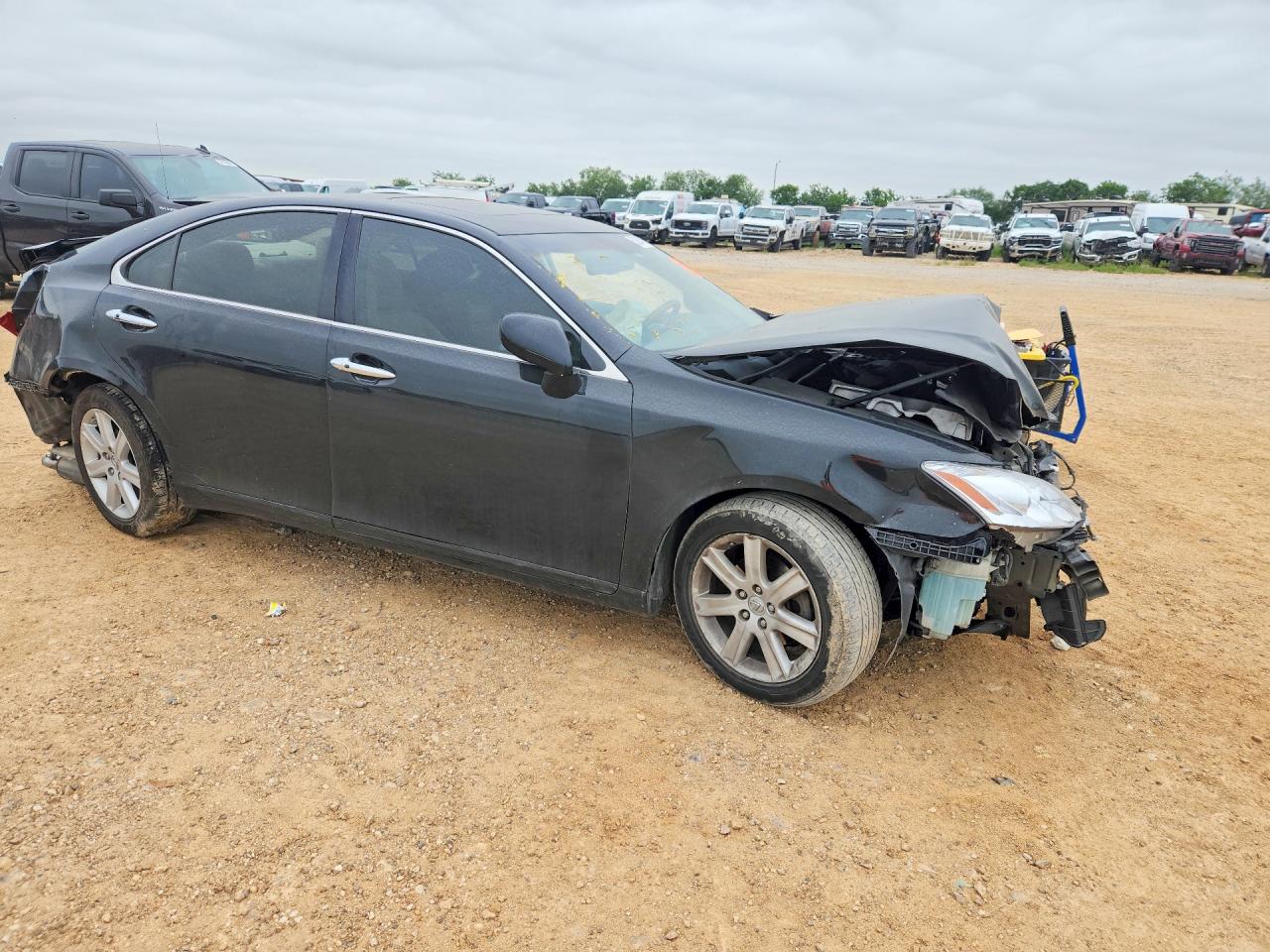 2009 Lexus Es 350 Black vin: JTHBJ46GX92309296