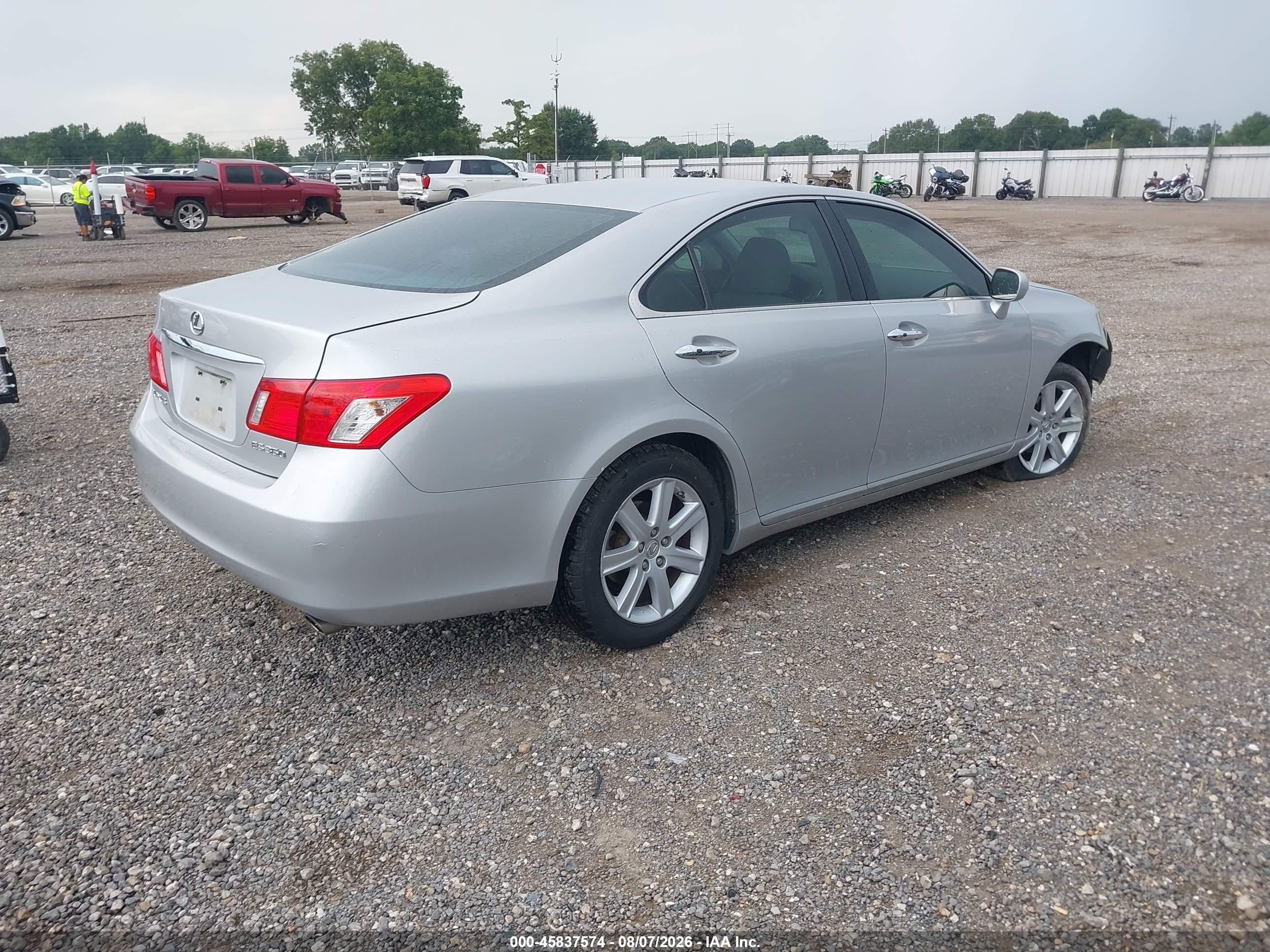 2009 Lexus Es 350   Silver vin: JTHBJ46GX92316975