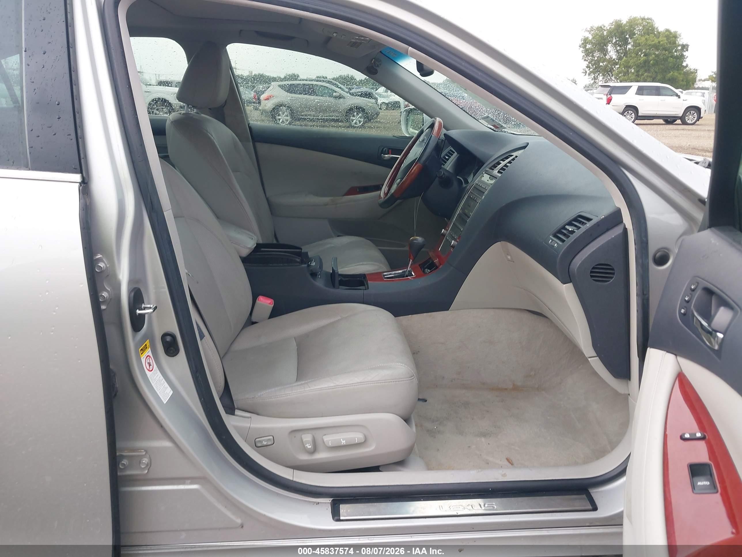 2009 Lexus Es 350   Silver vin: JTHBJ46GX92316975