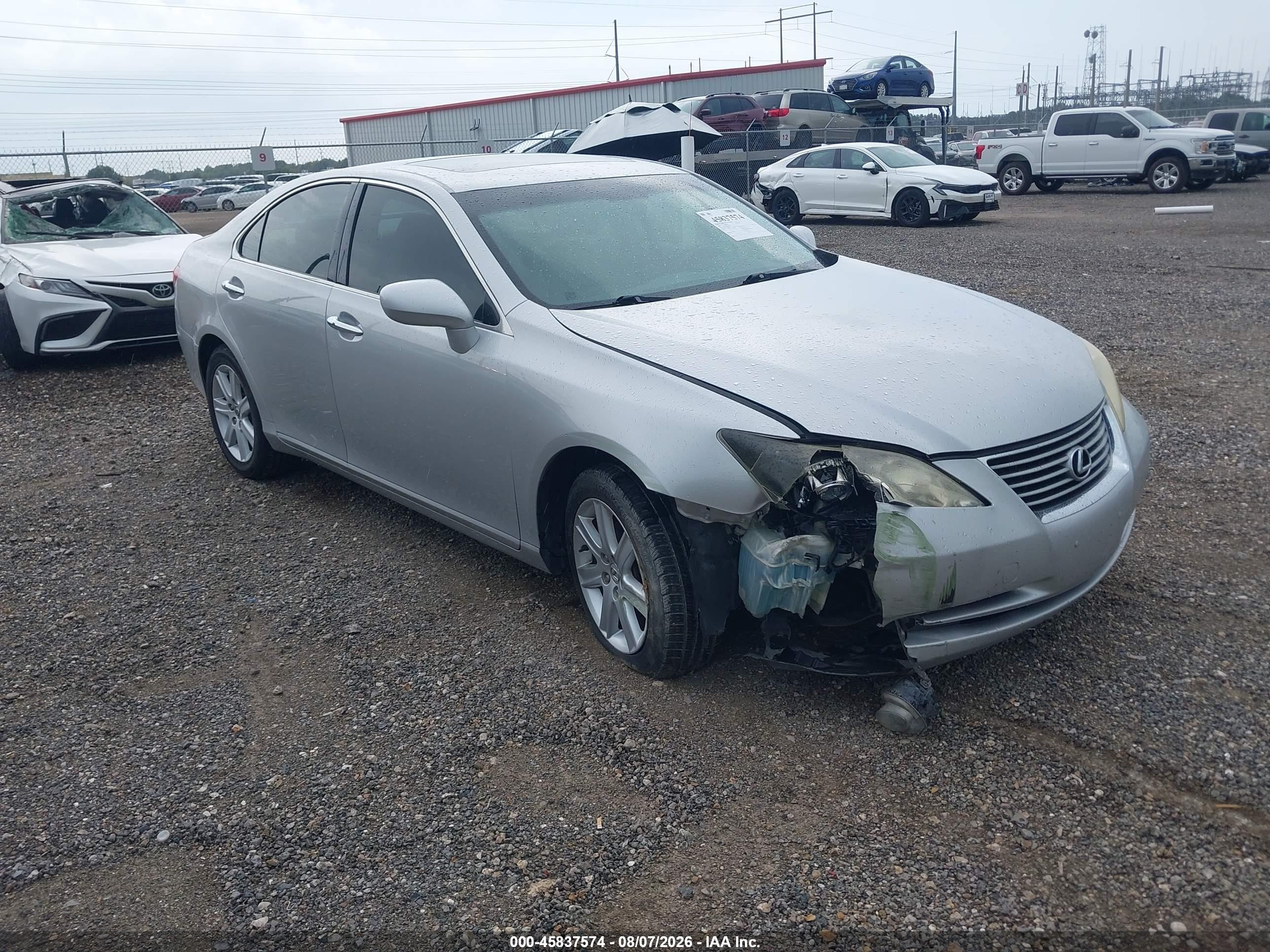 2009 Lexus Es 350   Silver vin: JTHBJ46GX92316975