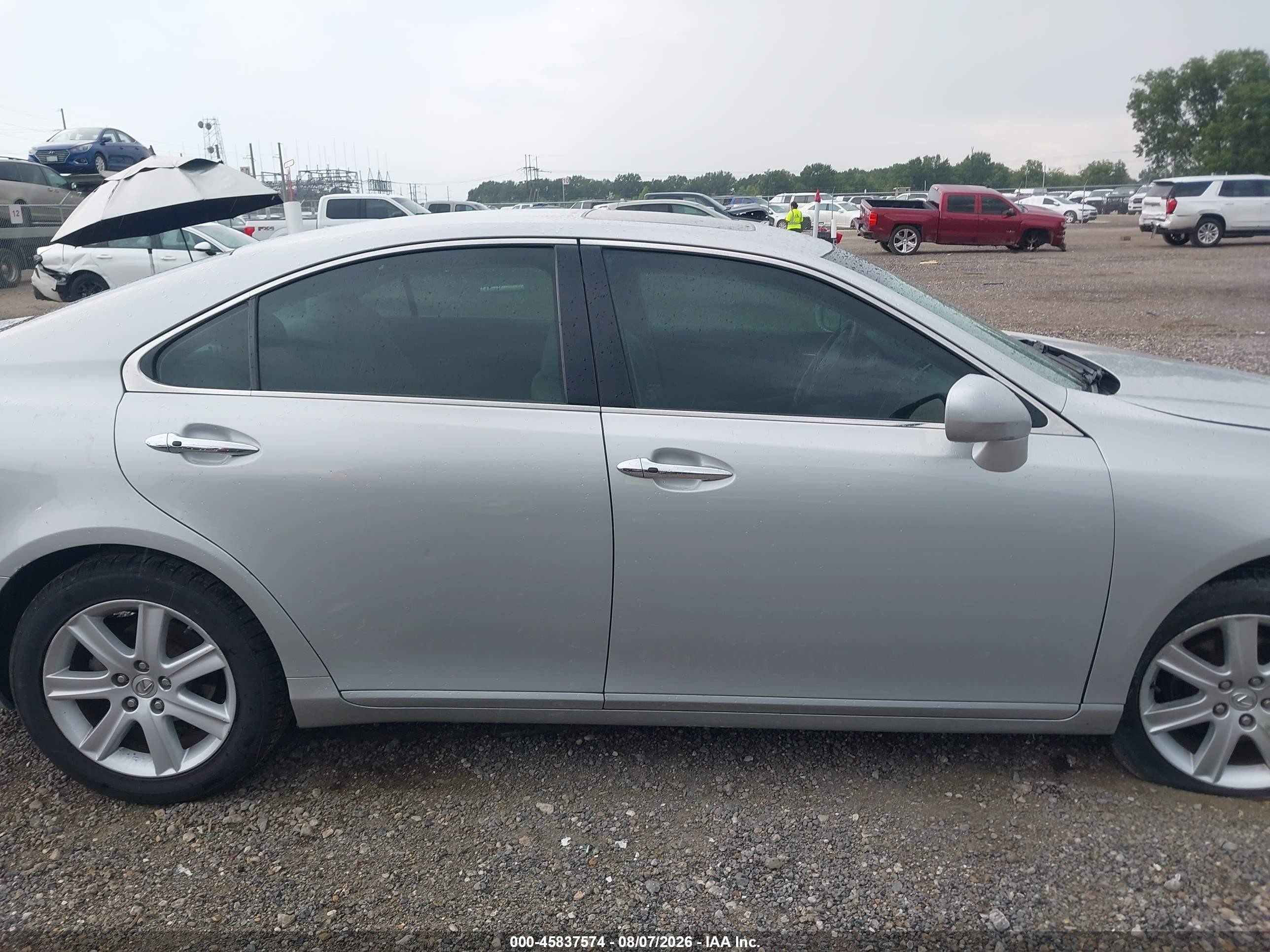 2009 Lexus Es 350   Silver vin: JTHBJ46GX92316975