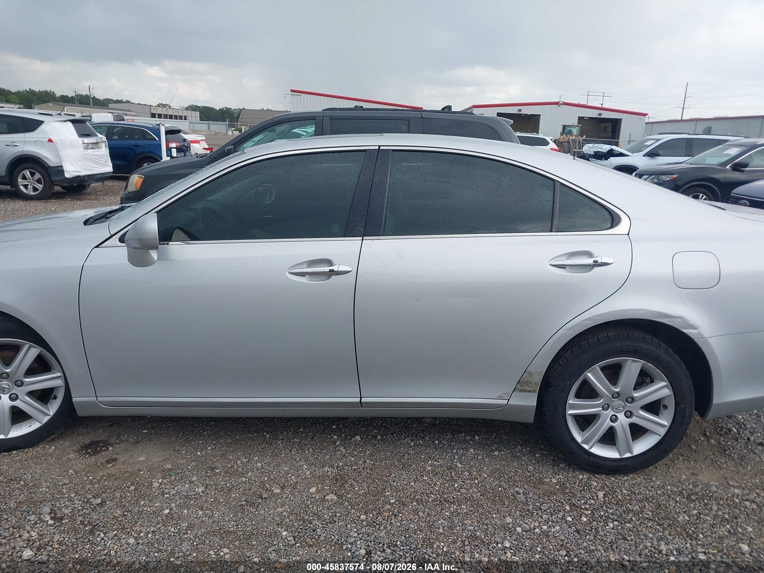 2009 Lexus Es 350   Silver vin: JTHBJ46GX92316975