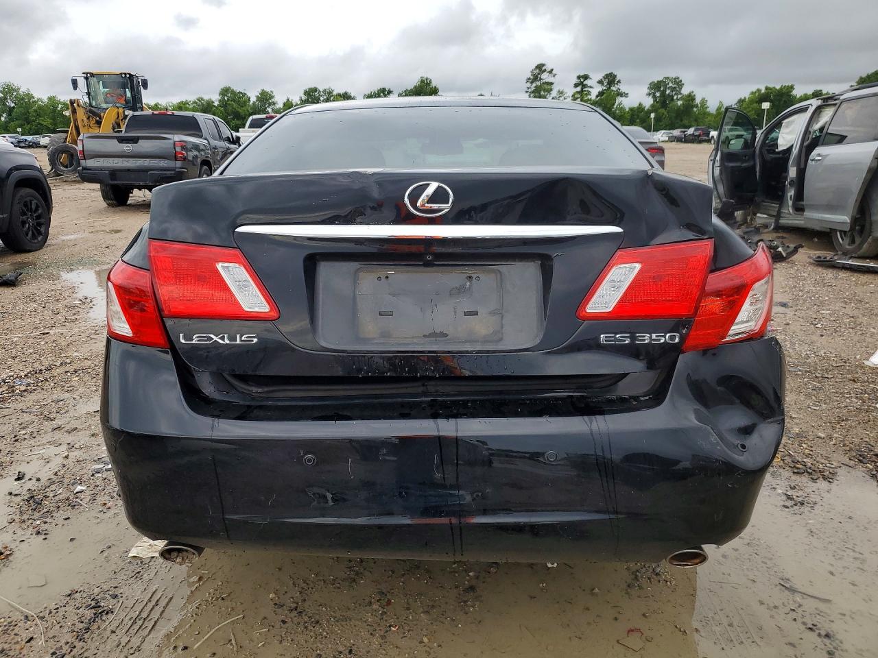 2009 Lexus Es 350 Black vin: JTHBJ46GX92328821