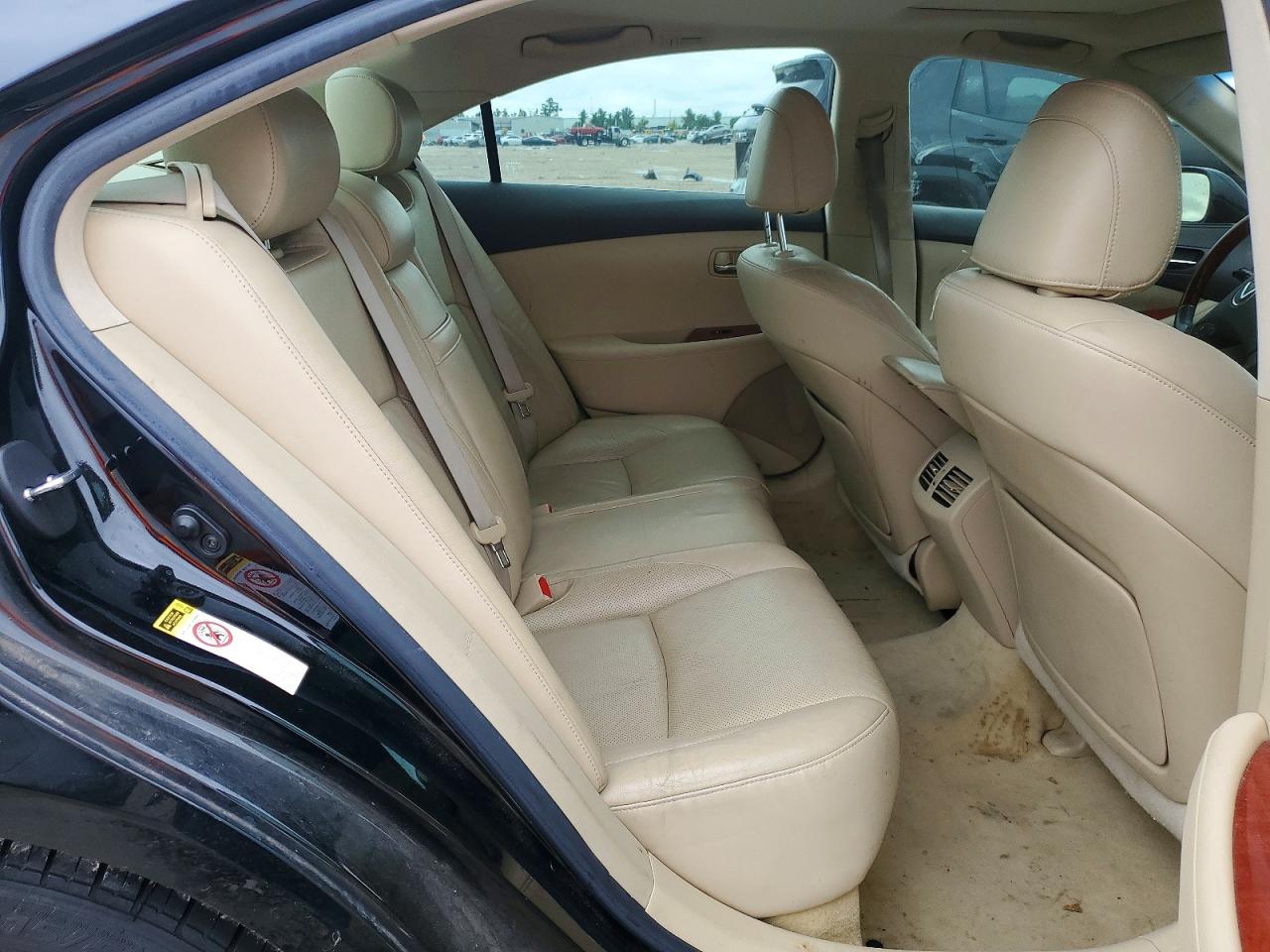 2009 Lexus Es 350 Black vin: JTHBJ46GX92328821