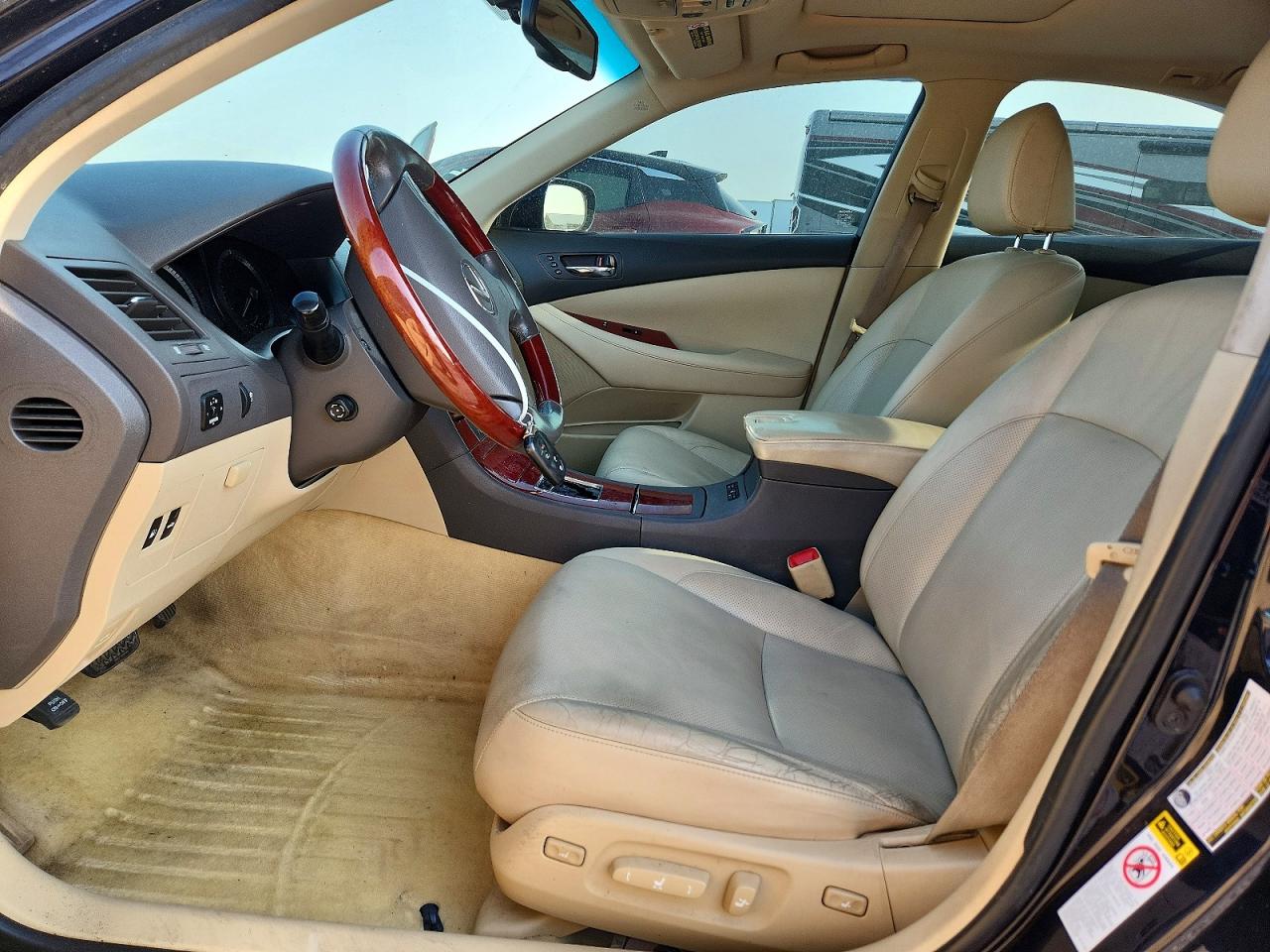 2009 Lexus Es 350 Черный vin: JTHBJ46GX92329421
