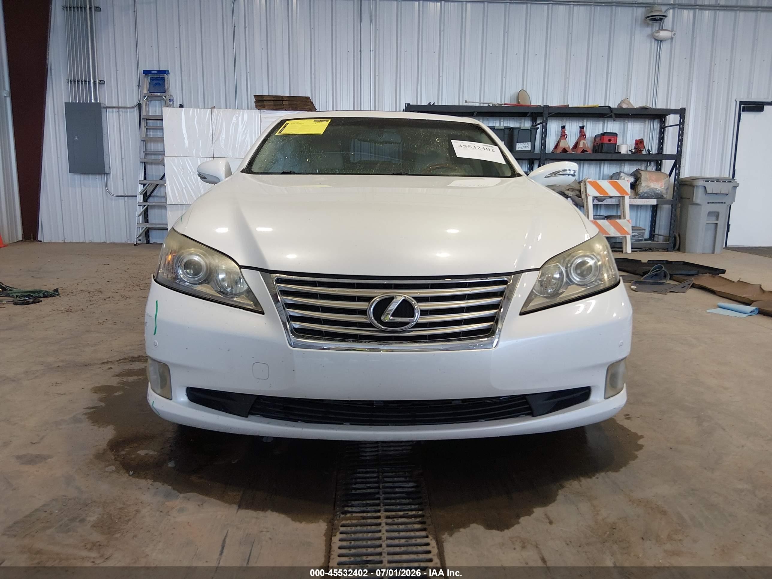 2010 Lexus Es 350 White vin: JTHBK1EG0A2346410
