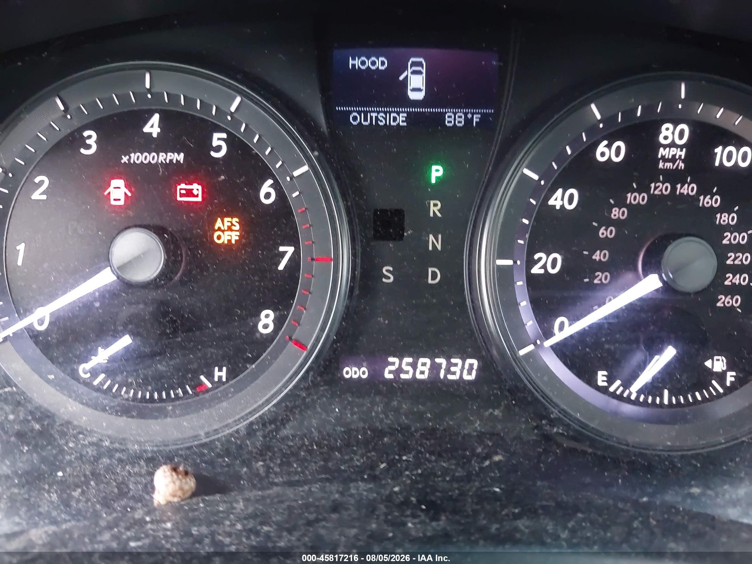 2010 Lexus Es 350   Black vin: JTHBK1EG0A2351722