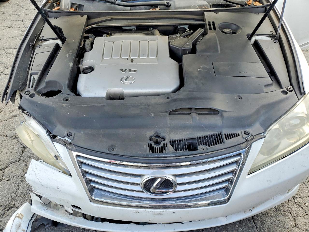 2010 Lexus Es 350 White vin: JTHBK1EG0A2360694