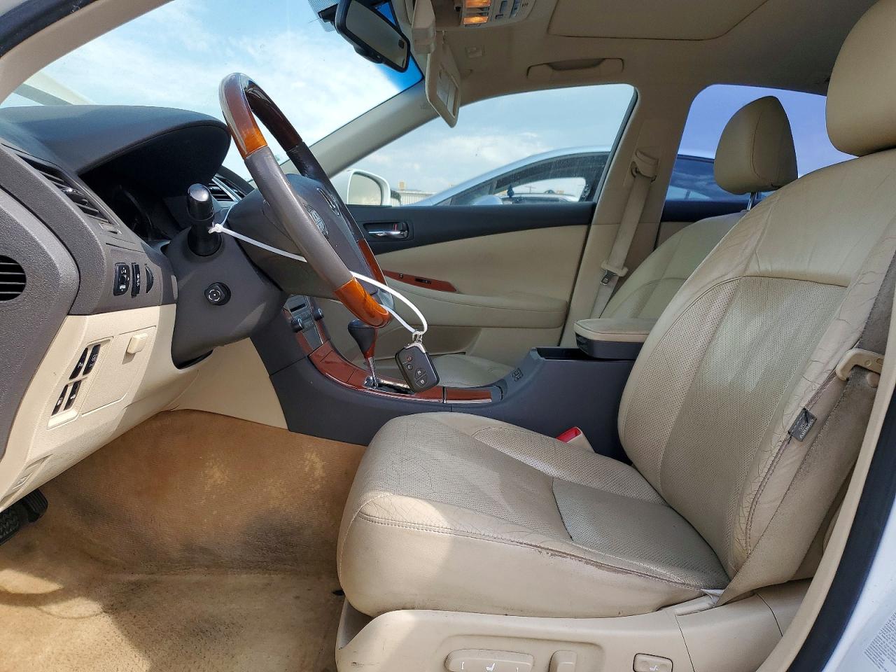 2010 Lexus Es 350 White vin: JTHBK1EG0A2360694