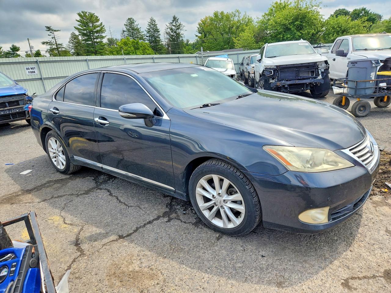 2010 Lexus Es 350 Серый vin: JTHBK1EG0A2364681