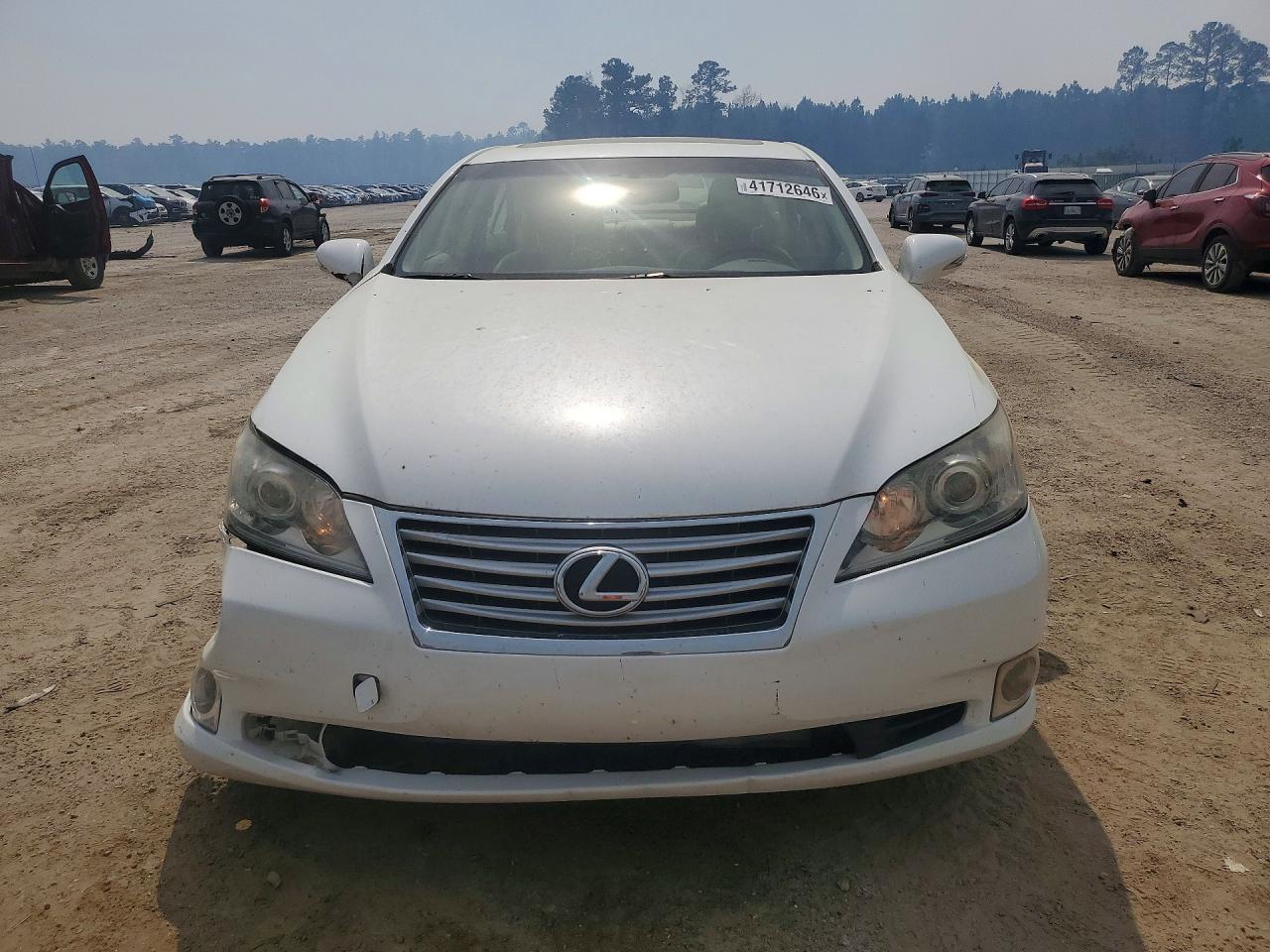2010 Lexus Es 350 Base White vin: JTHBK1EG0A2368424
