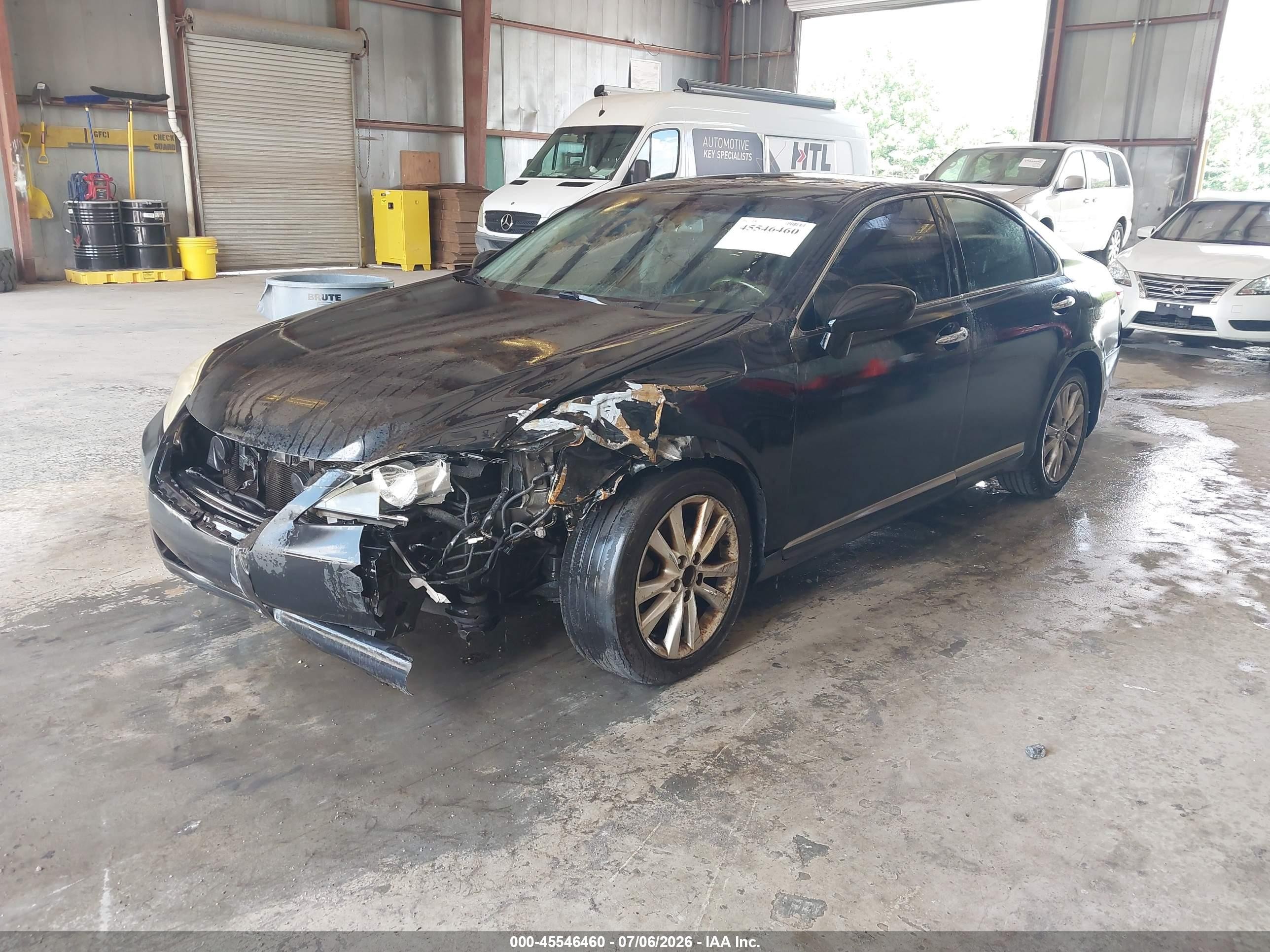 2010 Lexus Es 350   Черный vin: JTHBK1EG0A2369167