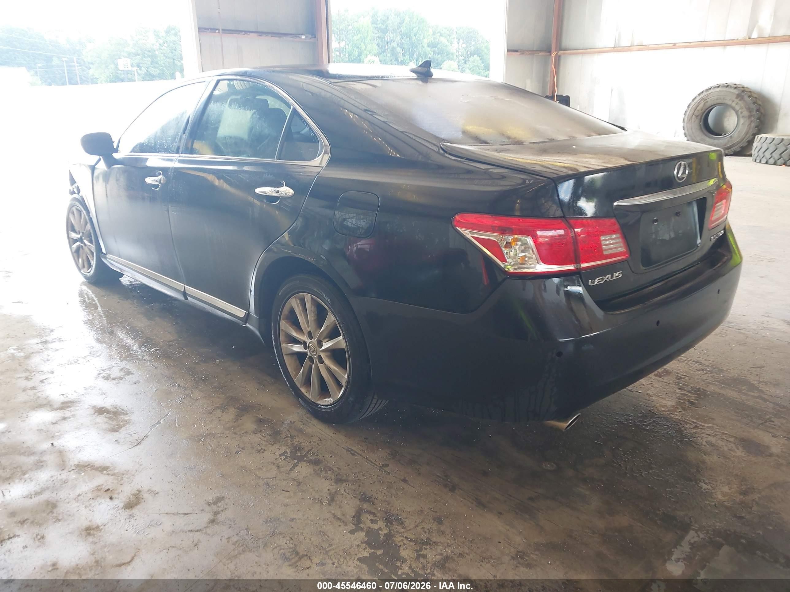 2010 Lexus Es 350   Черный vin: JTHBK1EG0A2369167