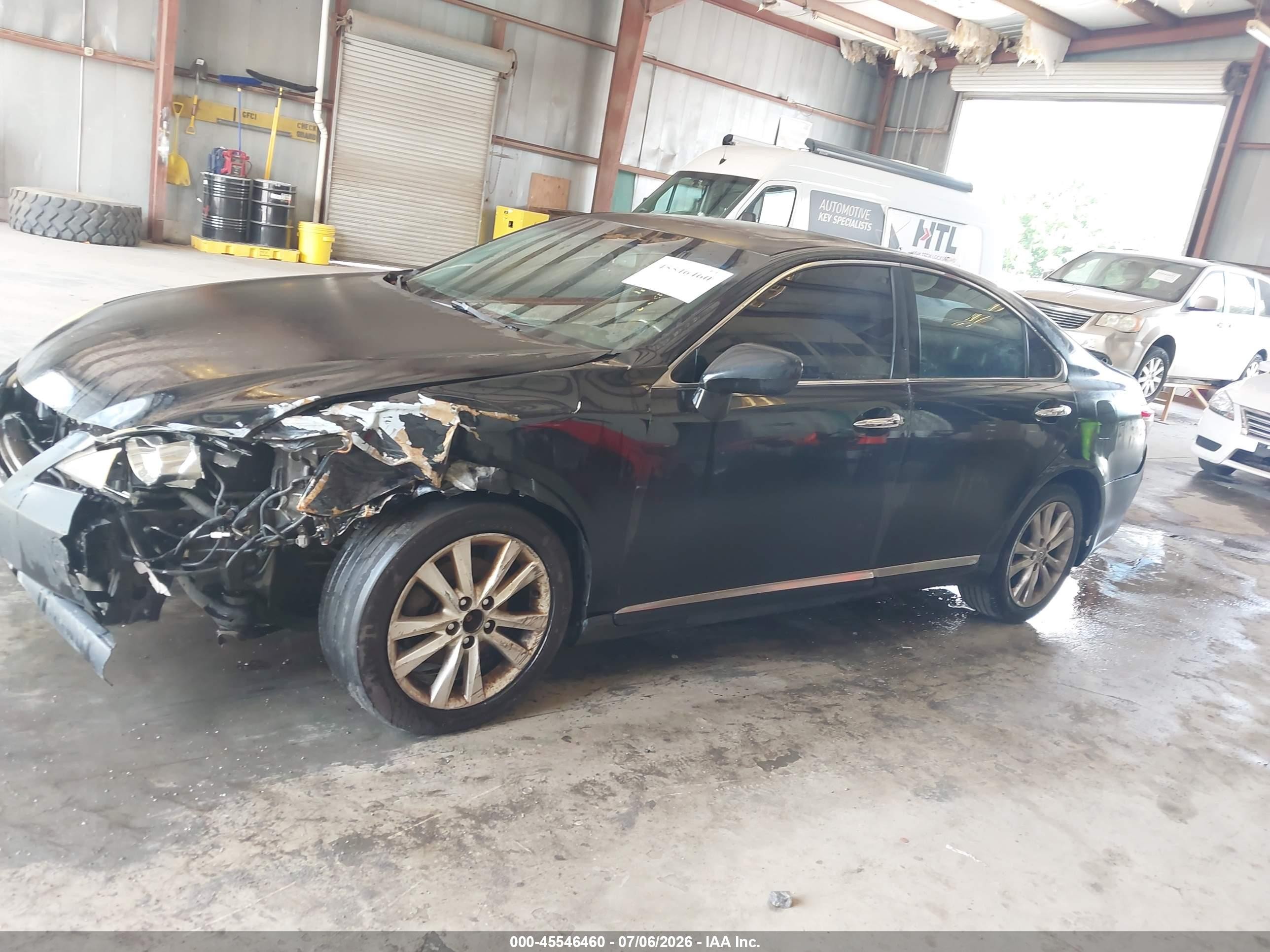 2010 Lexus Es 350   Черный vin: JTHBK1EG0A2369167