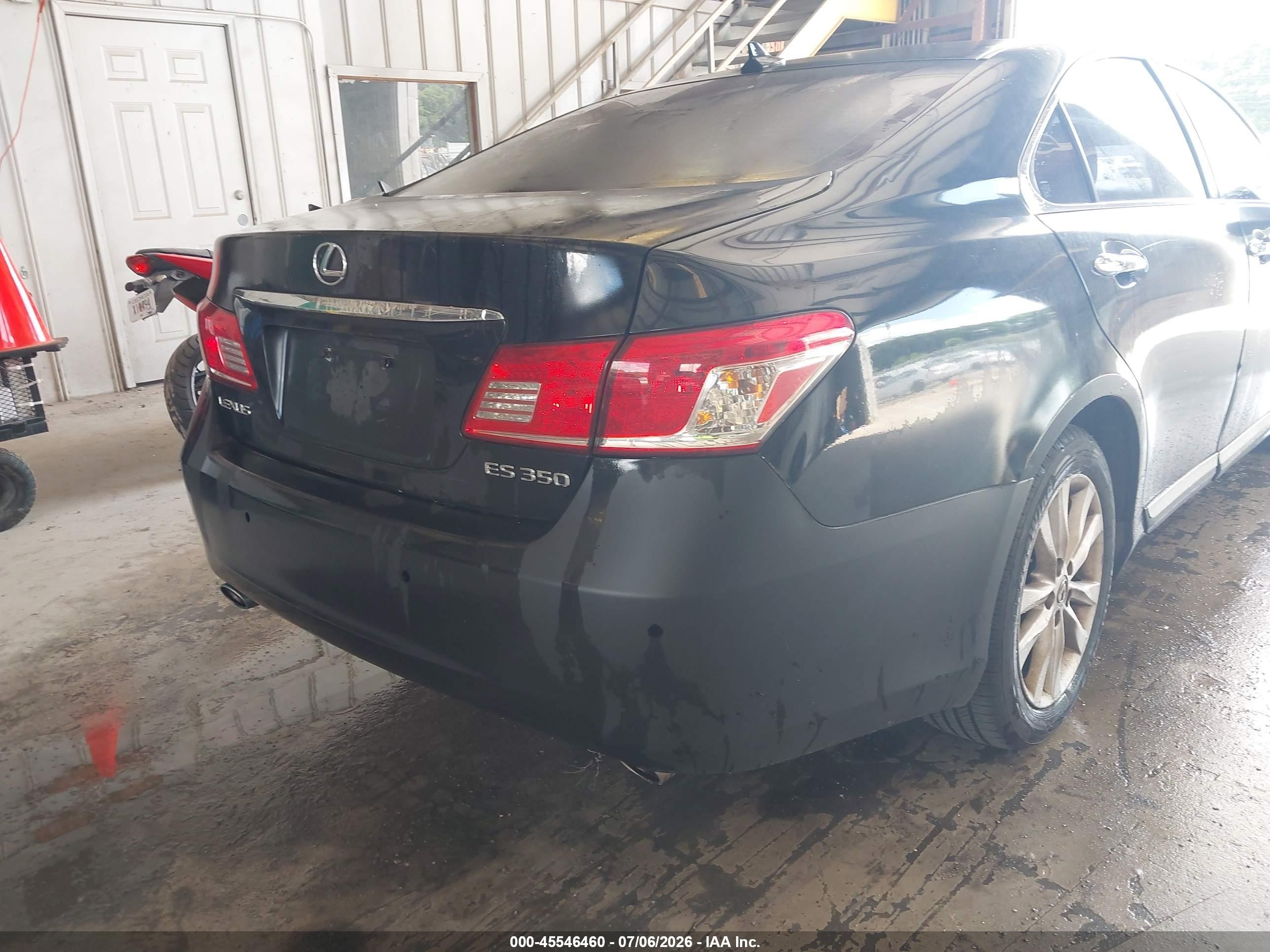 2010 Lexus Es 350   Черный vin: JTHBK1EG0A2369167